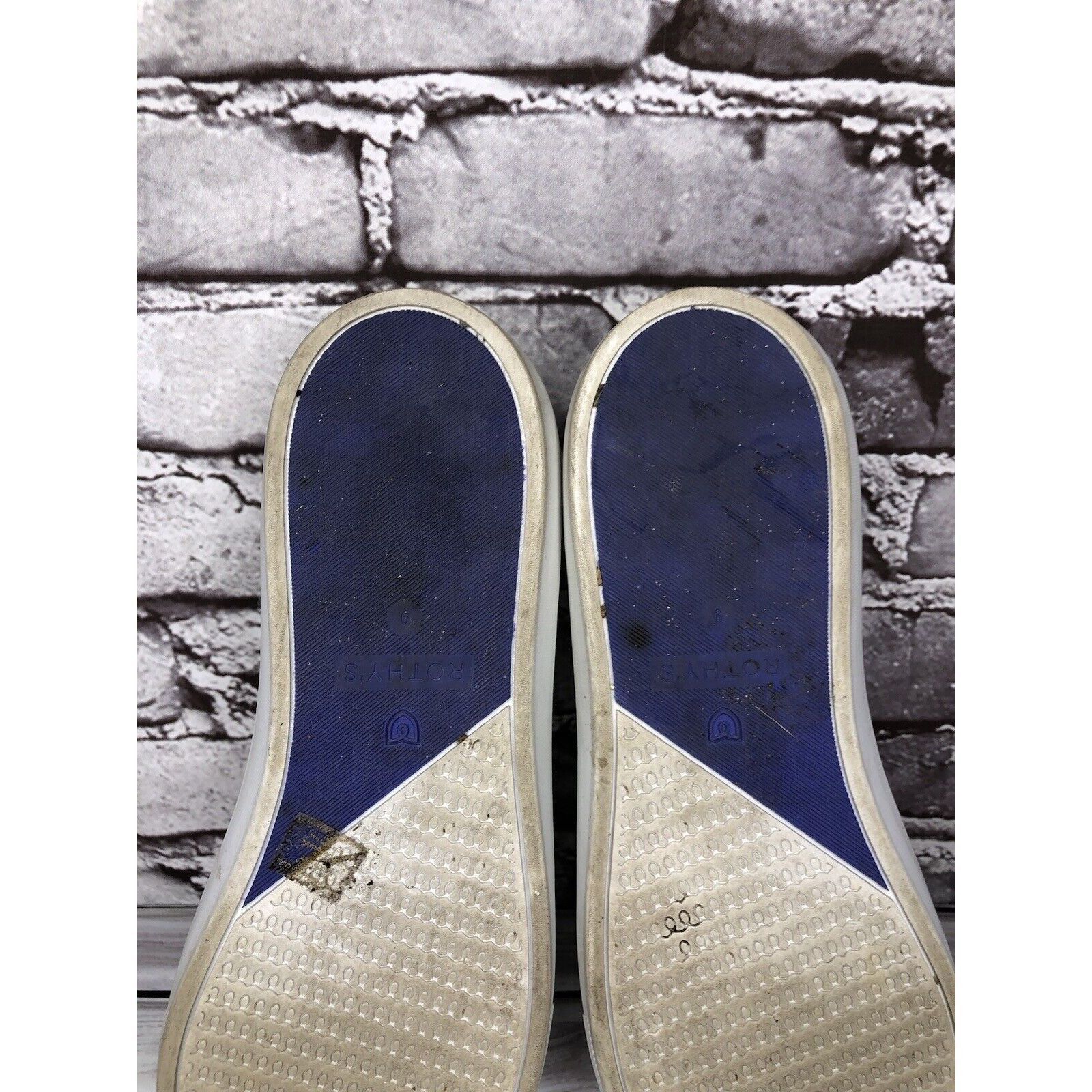 Other Rothy's The Sneakers White Terry Cloth Fabric Slip On Comfor Size US 9 / IT 39 - 14 Thumbnail