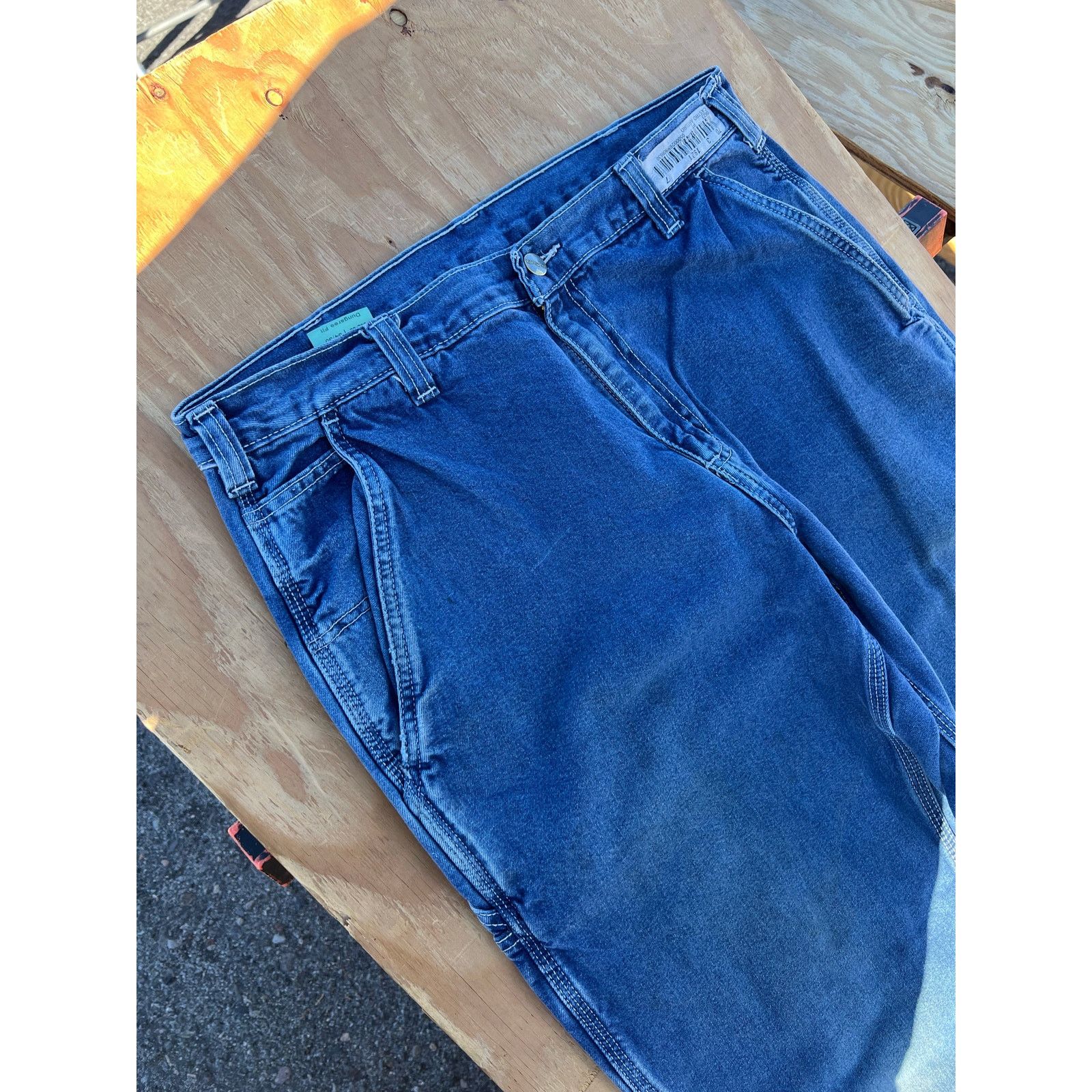 Carhartt Carhartt Jeans Mens 34x30 Blue Denim Carpenter Dungaree Fit Size US 34 / EU 50 - 5 Thumbnail