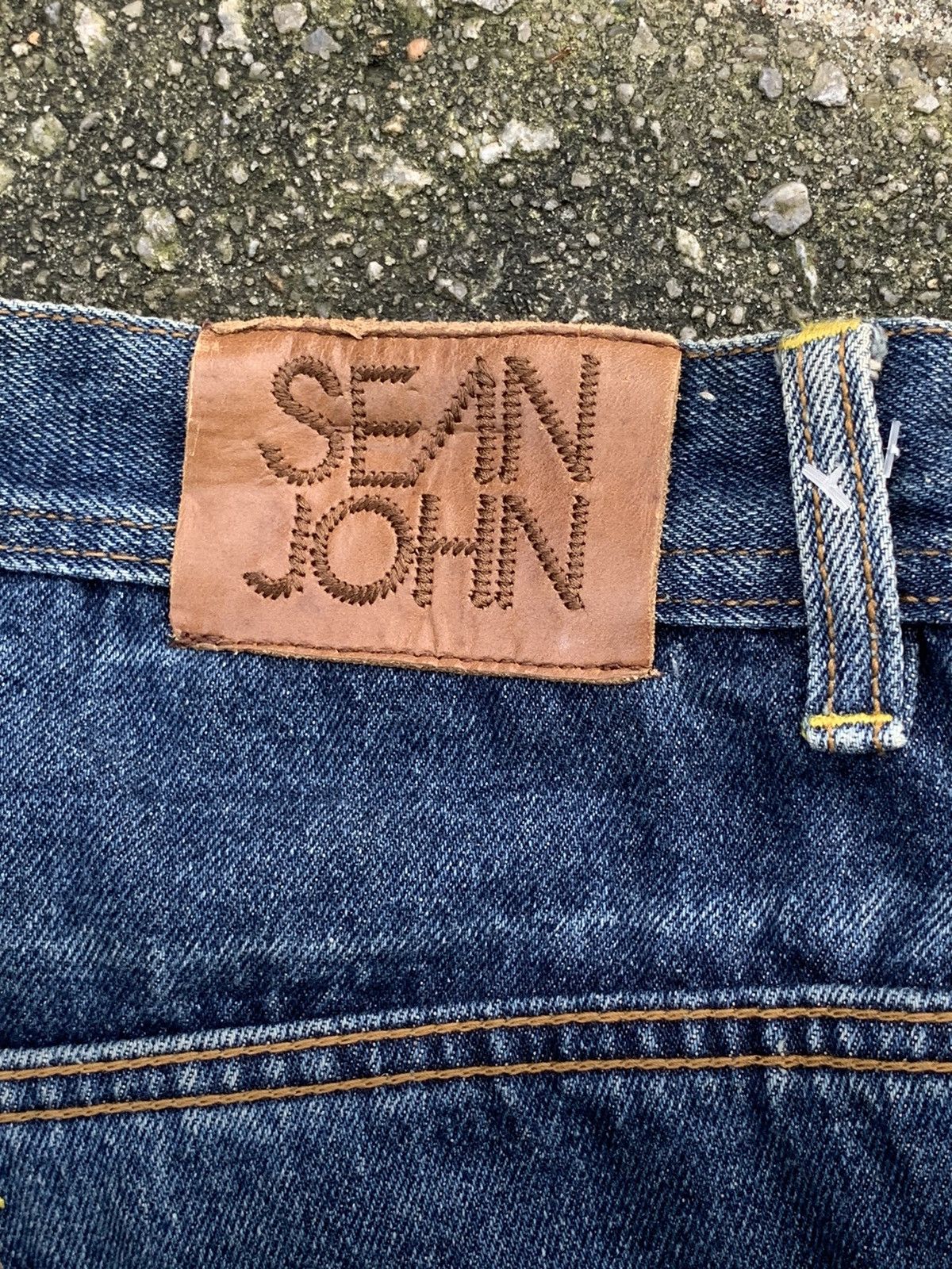 Sean John Rare.. Vintage Sean John Embroidered Denim Jeans Pants Size US 32 / EU 48 - 16 Thumbnail