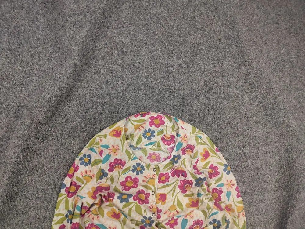 Gudrun Sjoden Gudrun Sjödén German Long Sleeve Snaps Down Floral Print Size M / US 6-8 / IT 42-44 - 1 Thumbnail