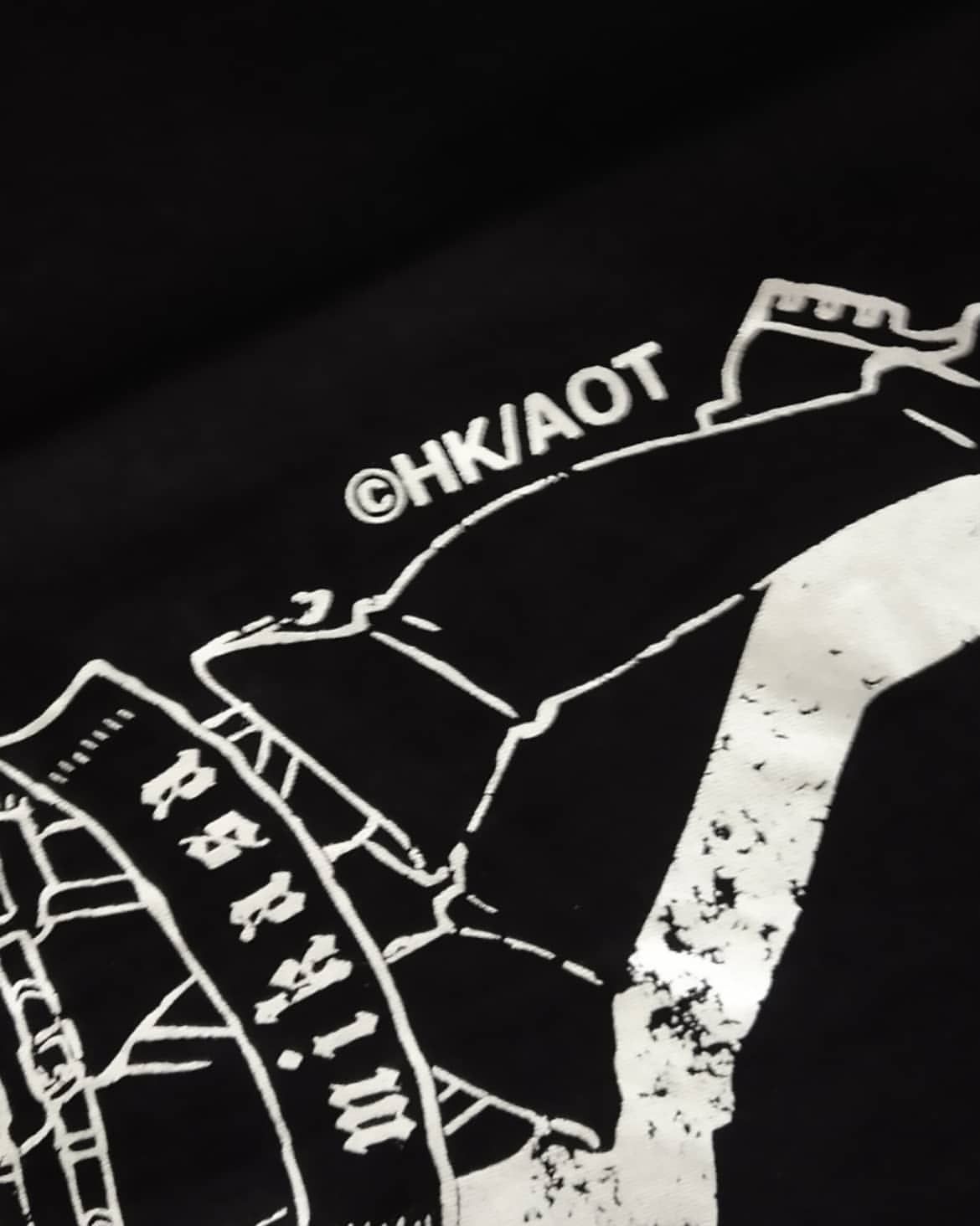 Anime × Japanese Brand Attack on Titan Mikasa Big Graphical Art Anime Tees Size US M / EU 48-50 / 2 - 4 Thumbnail