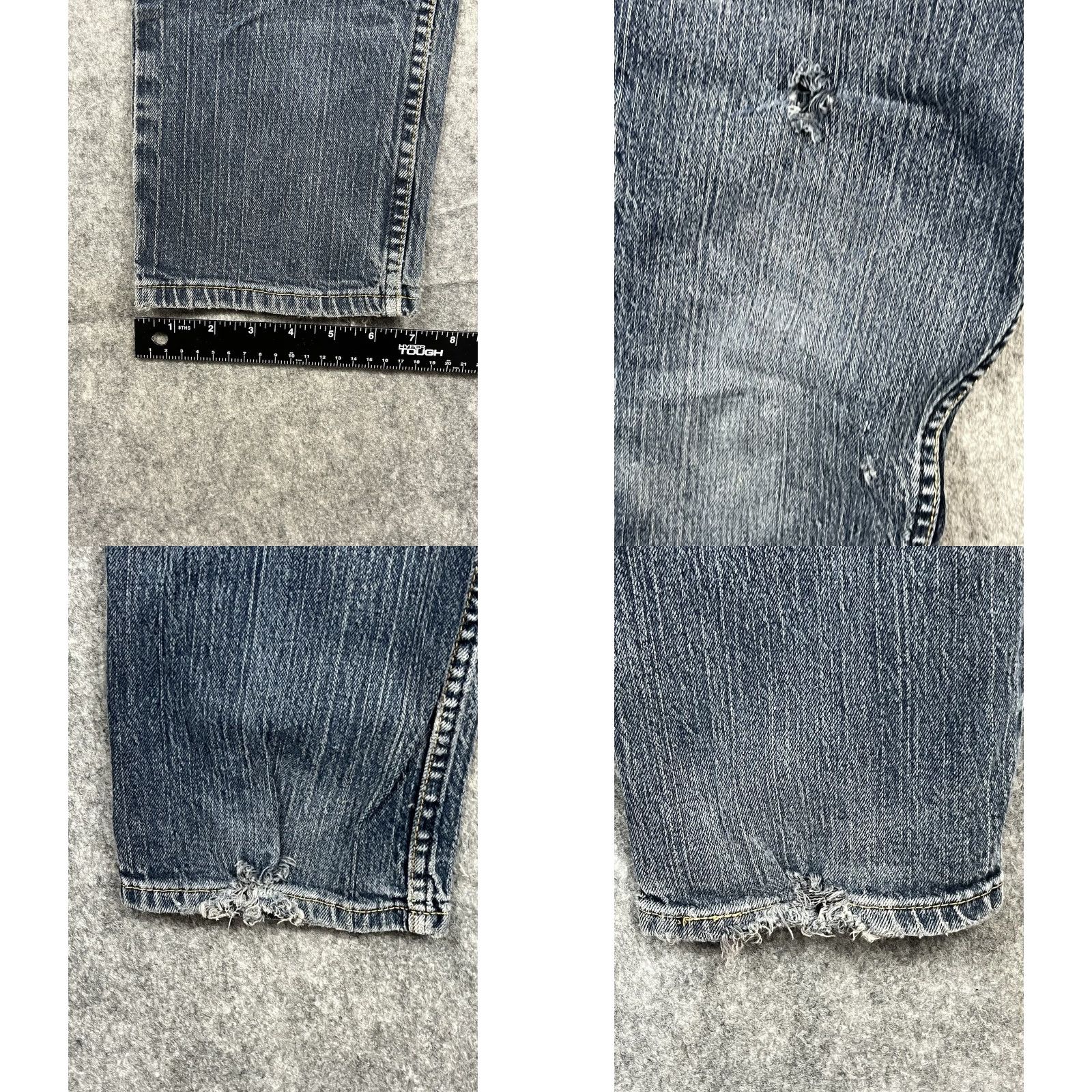 Levi's Levi's 514 Jeans Mens Slim Straight Leg Dark Wash 30x30 Denim Cotton Blend 5-Pocket Regular Fit United States USA Baseball Vintage: No Size US 30 / EU 46 - 8 Thumbnail