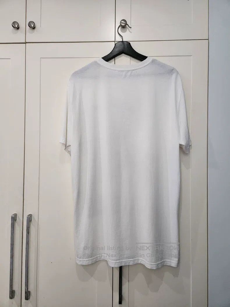 Givenchy Givenchy Classic White Deer Print Round Neck Short Sleeve Size US M / EU 48-50 / 2 - 2 Thumbnail