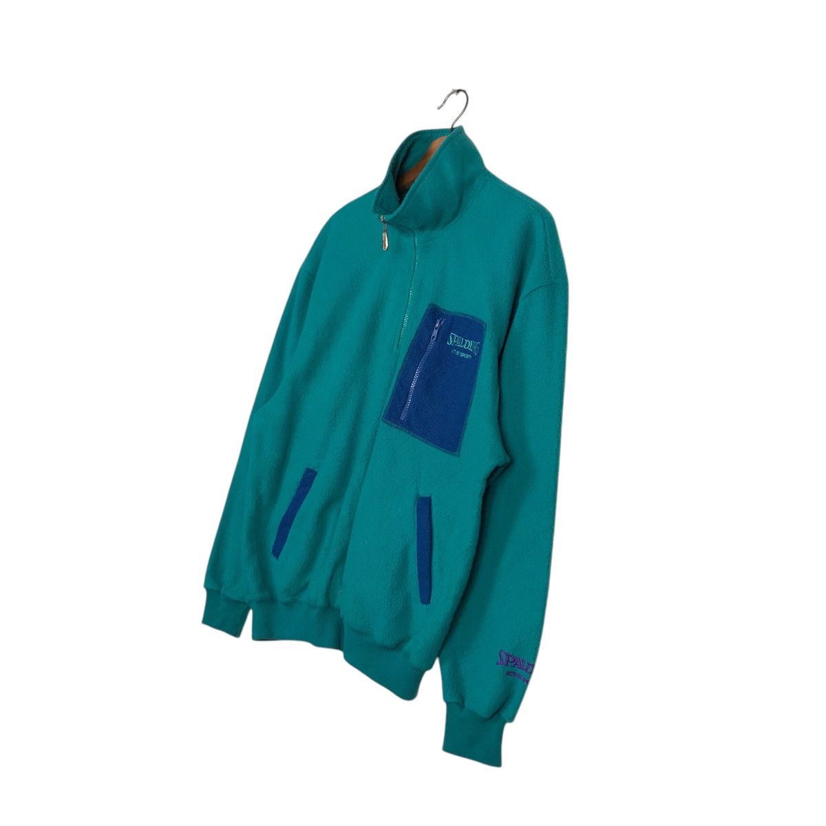 Japanese Brand × Vintage Vintage Half Zipper Sweatshirt Collar Spalding Issey Miyake Size US M / EU 48-50 / 2 - 3 Thumbnail