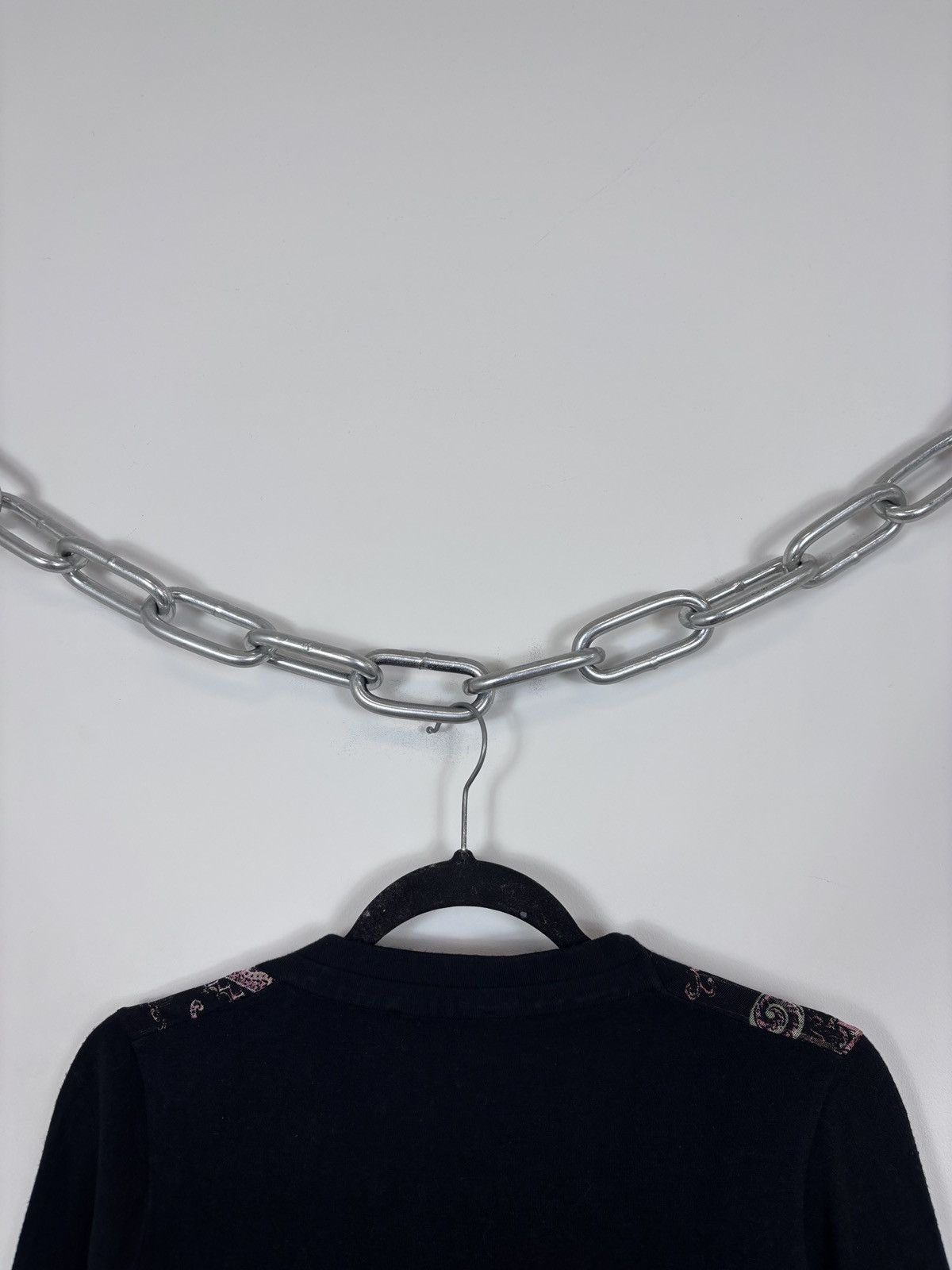 Roberto Cavalli Roberto Cavalli Vintage Women’s Rhinestones Long Sleeve Tee Size XL / US 12-14 / IT 48-50 - 18 Thumbnail