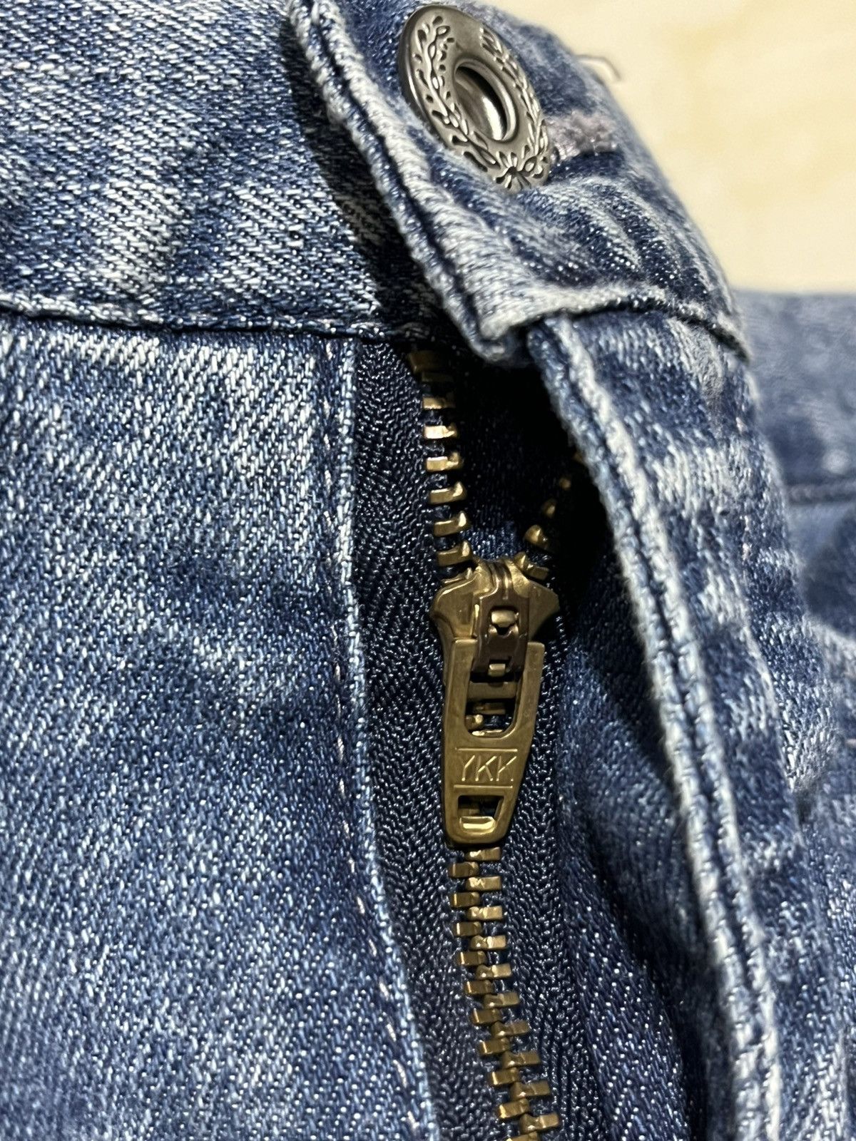 Japanese Brand CavariA Distreesed Skinny jeans Size US 30 / EU 46 - 6 Thumbnail