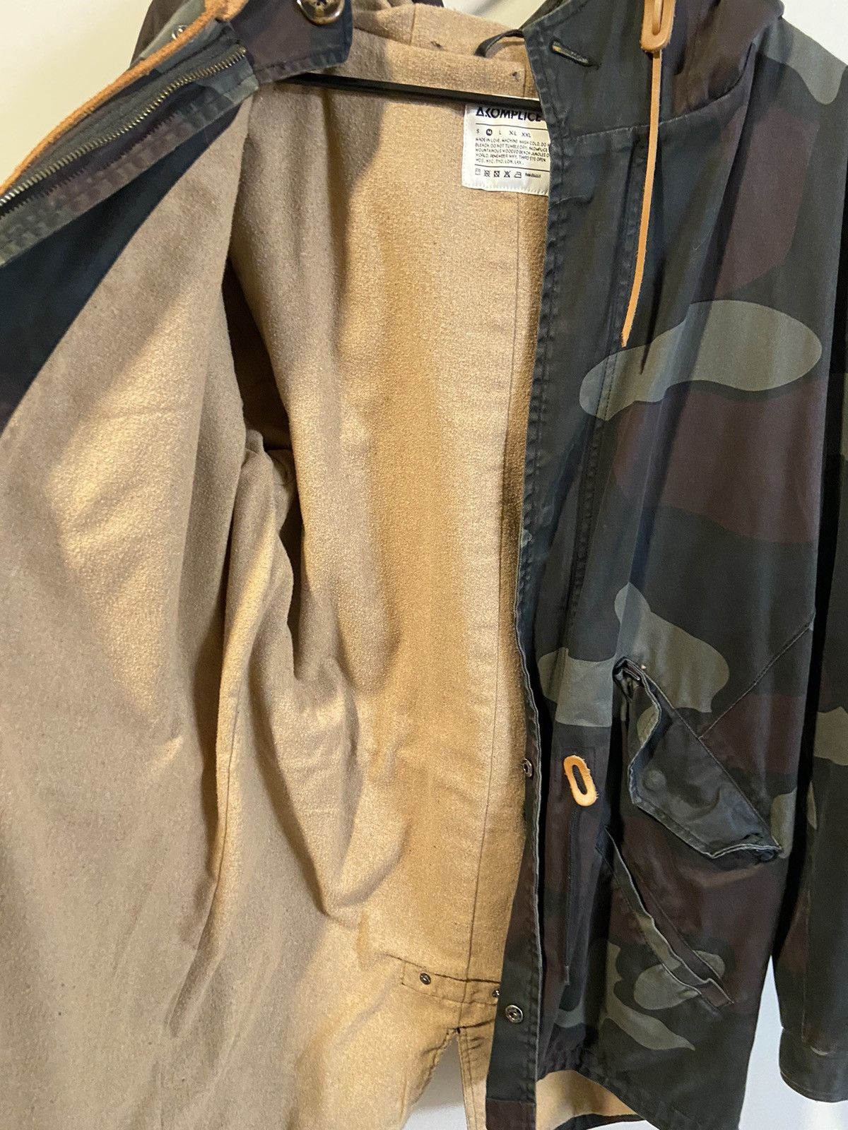 Akomplice Akomplice Overdye Camo Trench Size US M / EU 48-50 / 2 - 3 Thumbnail