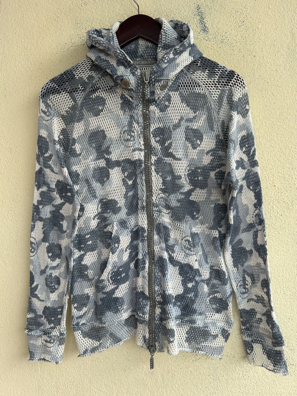 FranCisT MOR.K.S Zip Up Camo Mesh Hoodie Size XXS / US 00 / IT 34 - 1 Thumbnail