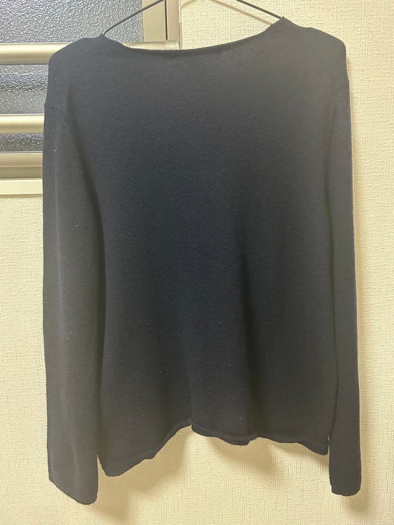 Comme des Garcons SHIRT Dark blue COMME DES GARCONS knit wool Size US S / EU 44-46 / 1 - 2 Thumbnail
