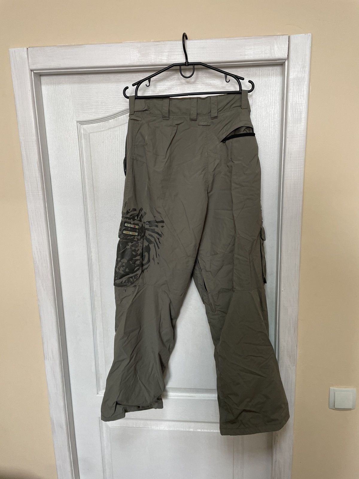 Goretex × Quiksilver Vintage Quiksilver Ski Pants military khaki army X wrpnt Size US 34 / EU 50 - 9 Thumbnail
