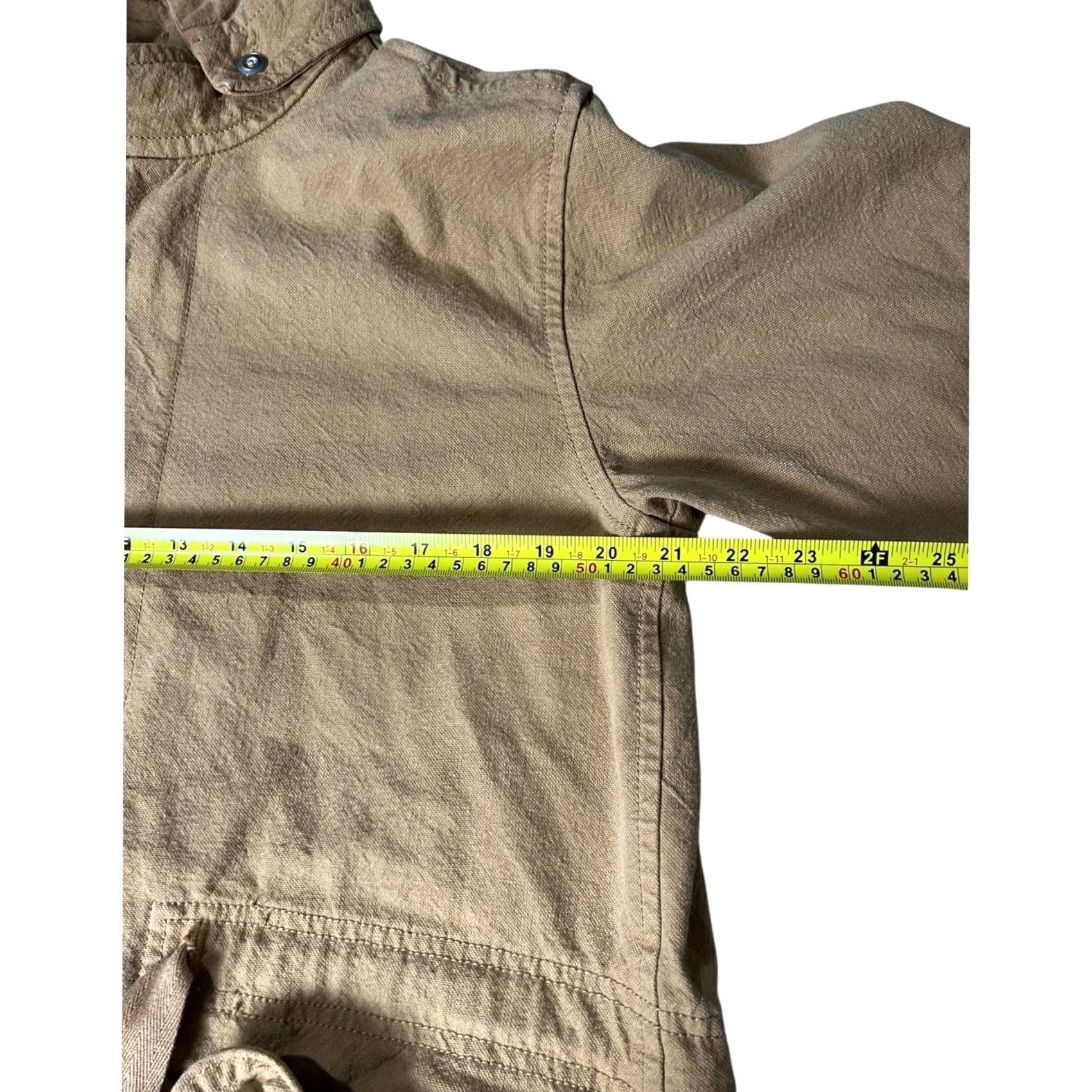 Everlane Everlane Canvas Parka Coat Women Khaki Medium Organic Cotton Parka Coat Women M Tan Size M / US 6-8 / IT 42-44 - 5 Thumbnail