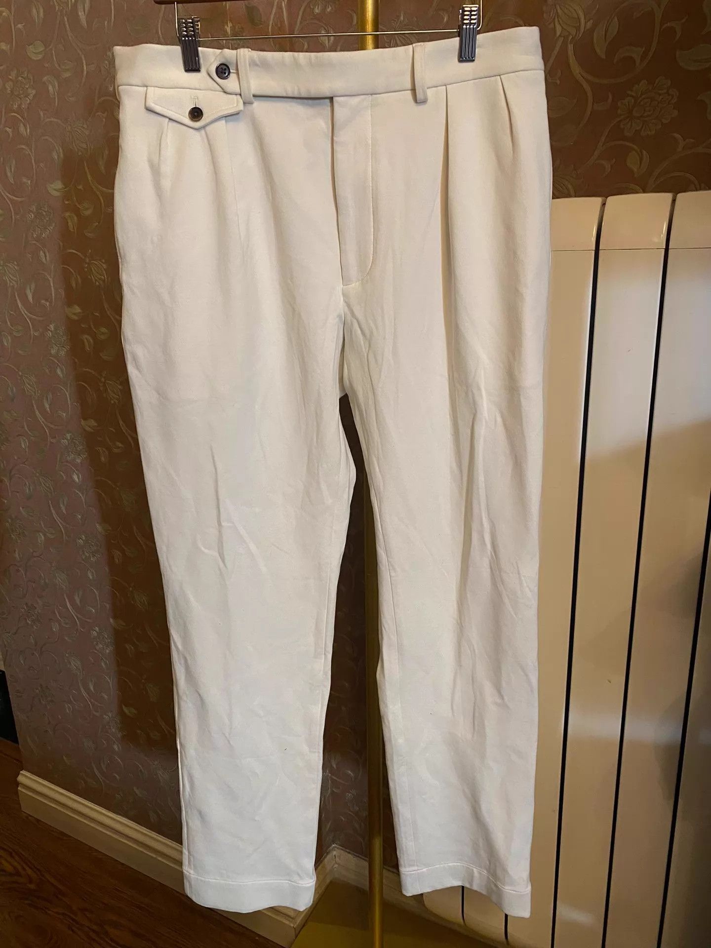 Polo Ralph Lauren Ralph Lauren Purple Label Naples Elastic Waist Trousers Size US 36 / EU 52 - 1 Thumbnail