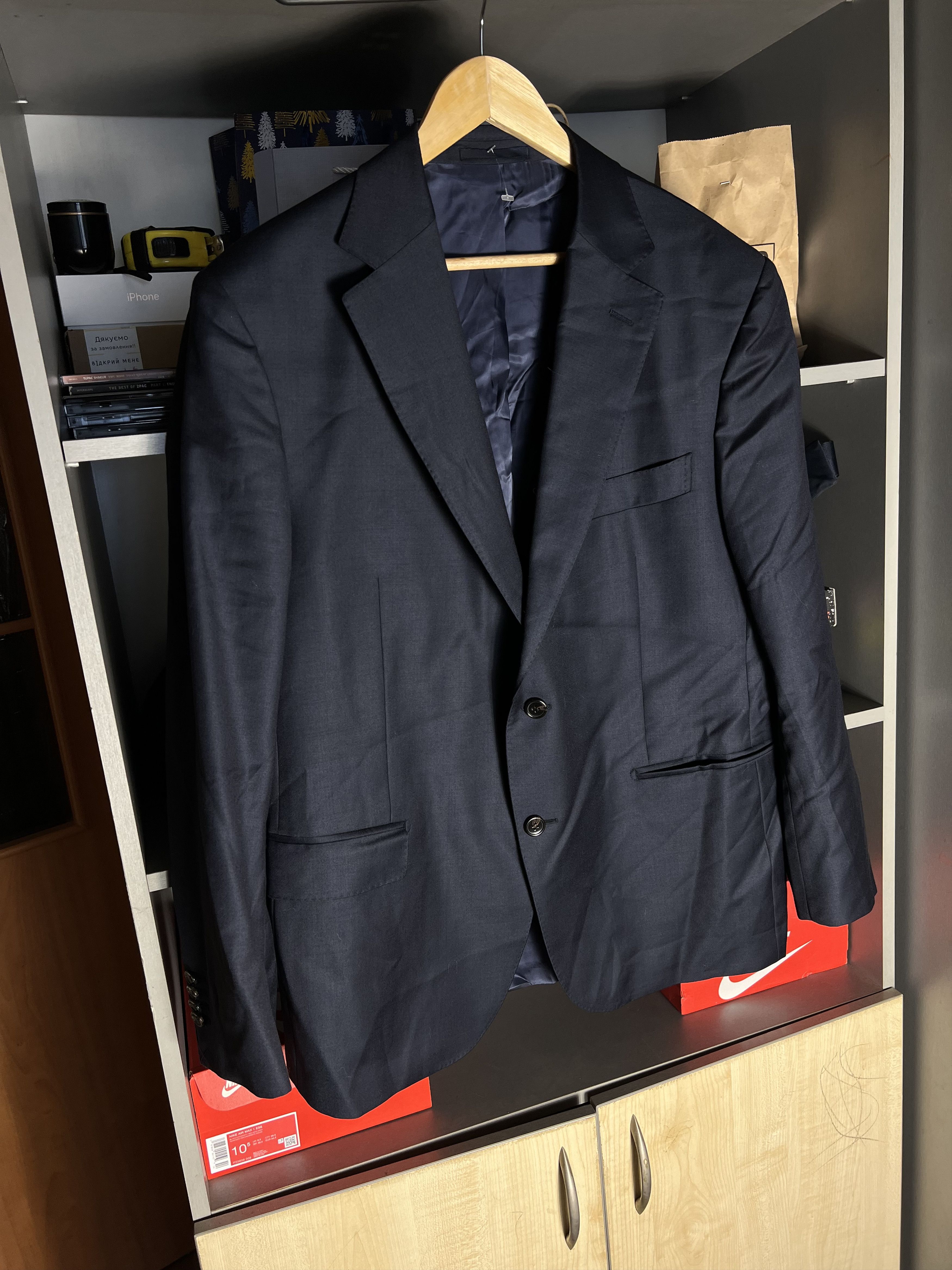 Suitsupply Vintage Suitsupply Classic Italian Designer Blazer Casual Size 38S - 1 Thumbnail
