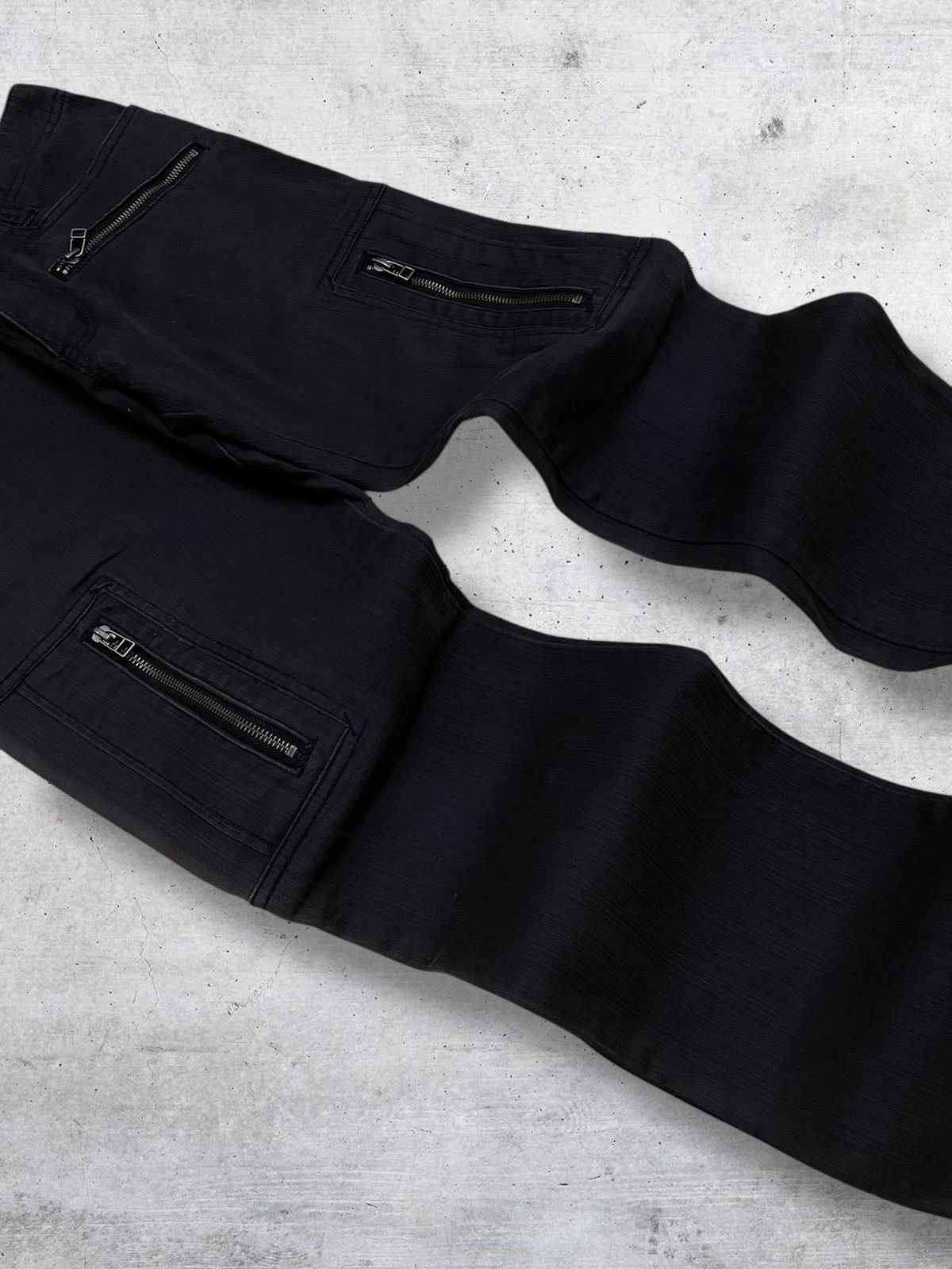 semanticdesign SEMANTIC DESIGN 1990S JAPAN BIKERS PUNK FADED PANT Size US 30 / EU 46 - 4 Thumbnail