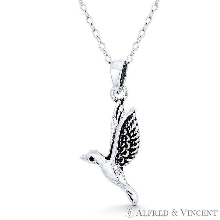 Other Flying Hummingbird Spirit Animal Charm 26x12mm Pendant Size ONE SIZE - 1 Preview