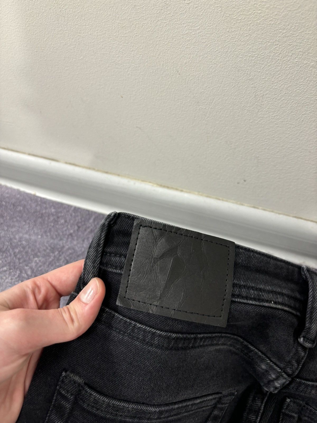 Acne Studios Acne Studios Bla Konst Peg Used Black Women’s Skinny Jeans Size 26" / US 2 / IT 38 - 15 Thumbnail