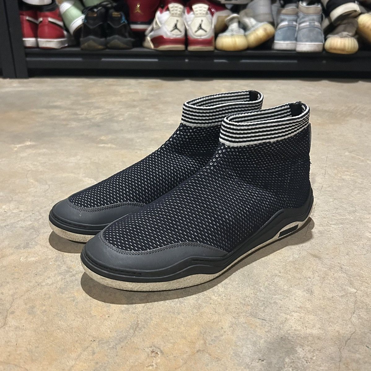 Designer × Lanvin Lanvin Knit Mesh Sock High Top Sneakers US 9.5 Size US 9.5 / EU 42-43 - 2 Thumbnail