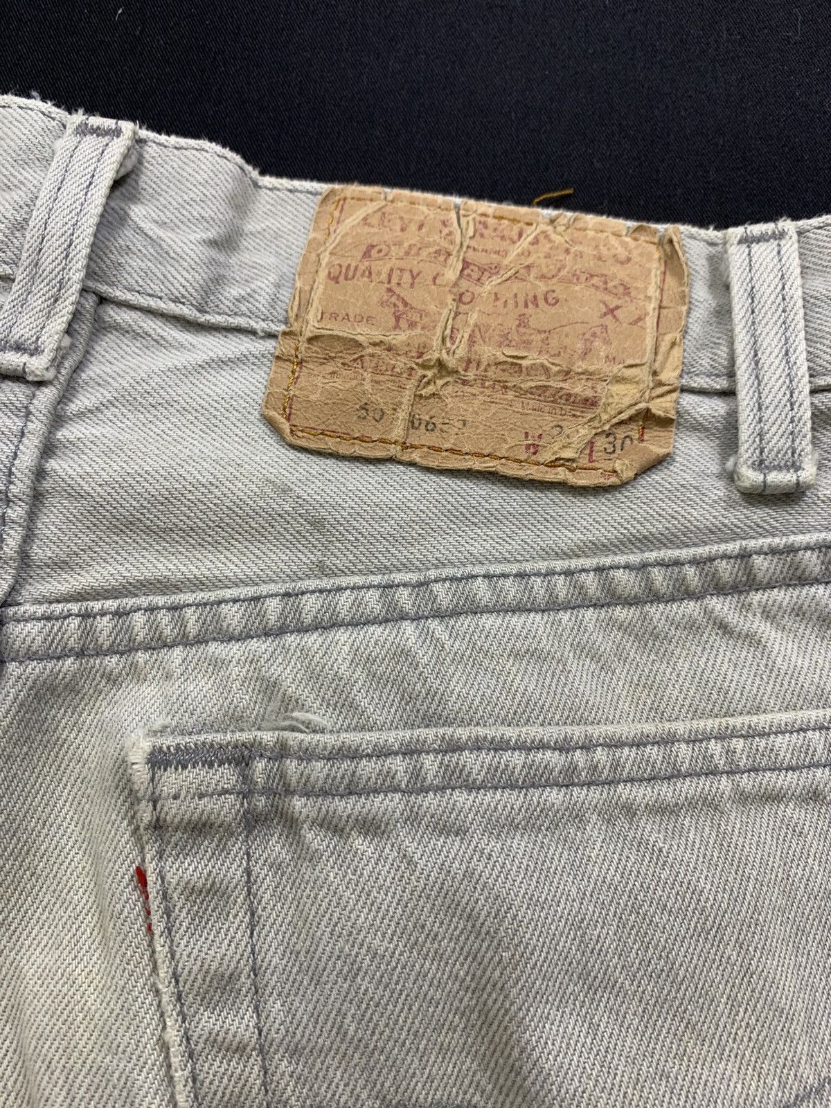 Levi's Vintage Clothing Vintage Levi's Made in Usa Distressed Denim pants Size US 29 - 4 Thumbnail