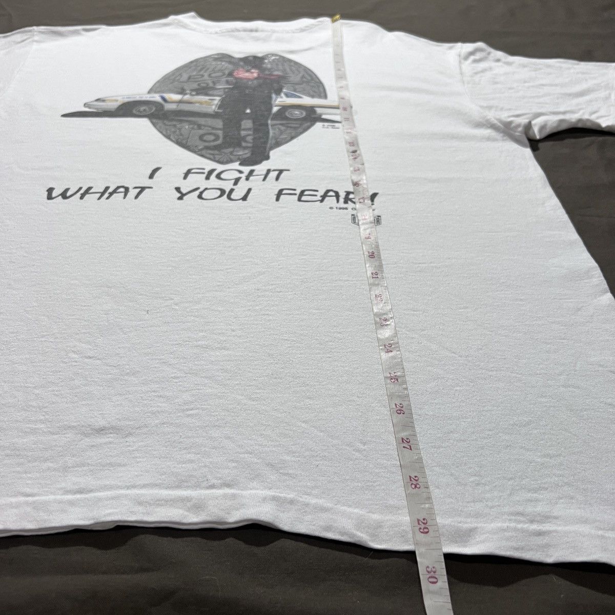 Vintage Vintage 90s O.D. Gear Police Department Graphic Tee Shirt XL Size US XL / EU 56 / 4 - 11 Thumbnail