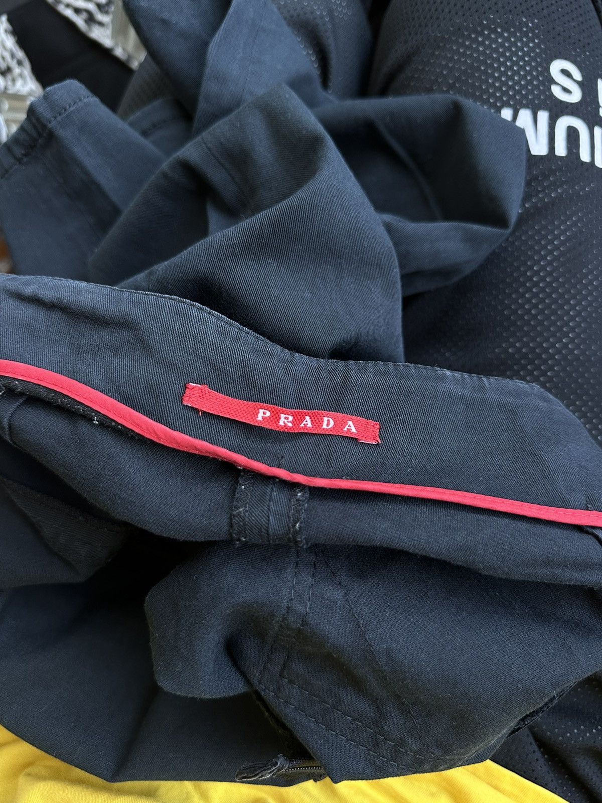 Prada 2006 Prada Cropped Pants Navy Blue Zip Ankle Women's Size 38 Size 26" / US 2 / IT 38 - 10 Thumbnail