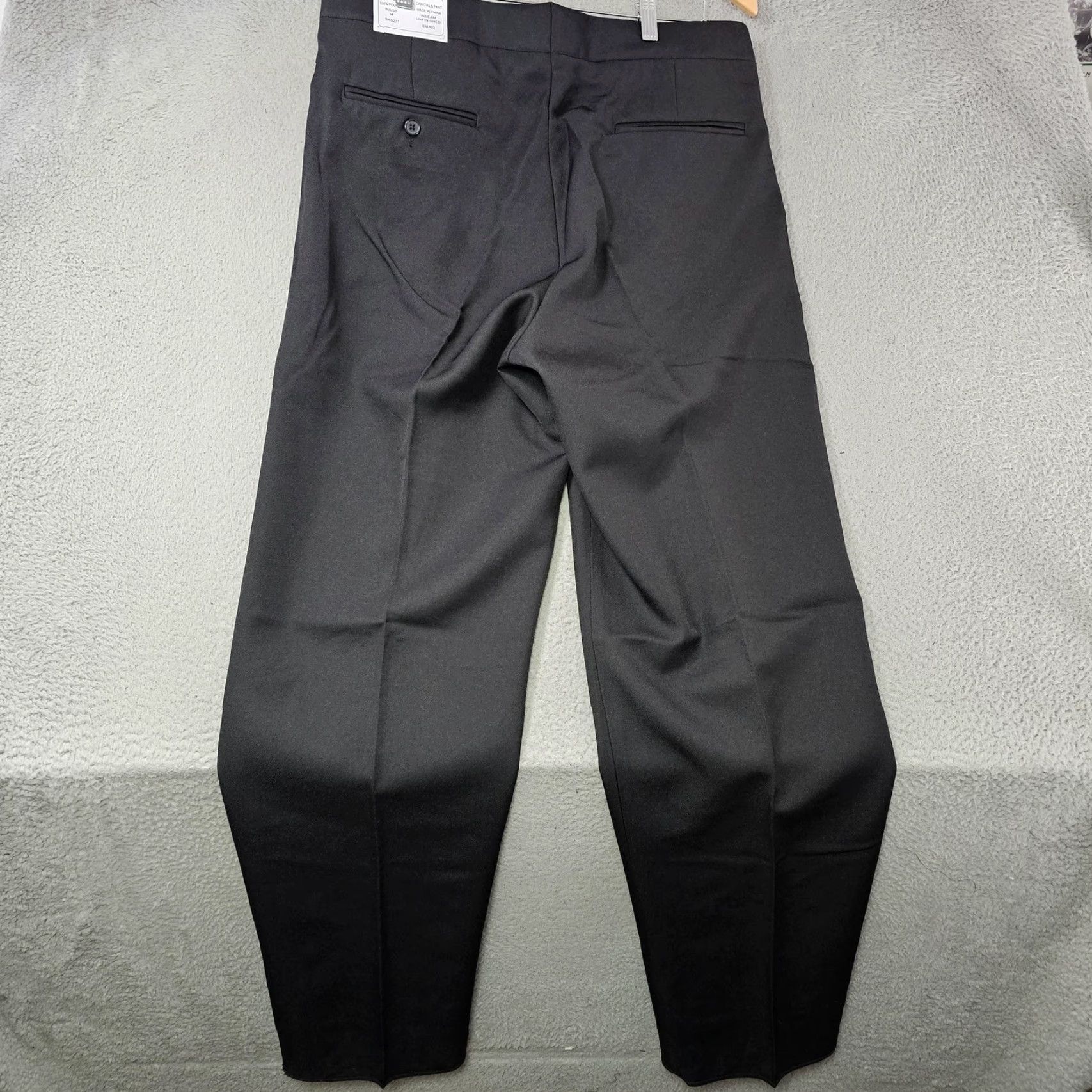 Vintage Smitty Officials Pants Mens 34 Black Twill Polyester Pleated Referee BKS271 Officials Pants Mens 34 Black Twill Polyester Pleated Referee BKS271 Size US 34 / EU 50 - 7 Thumbnail