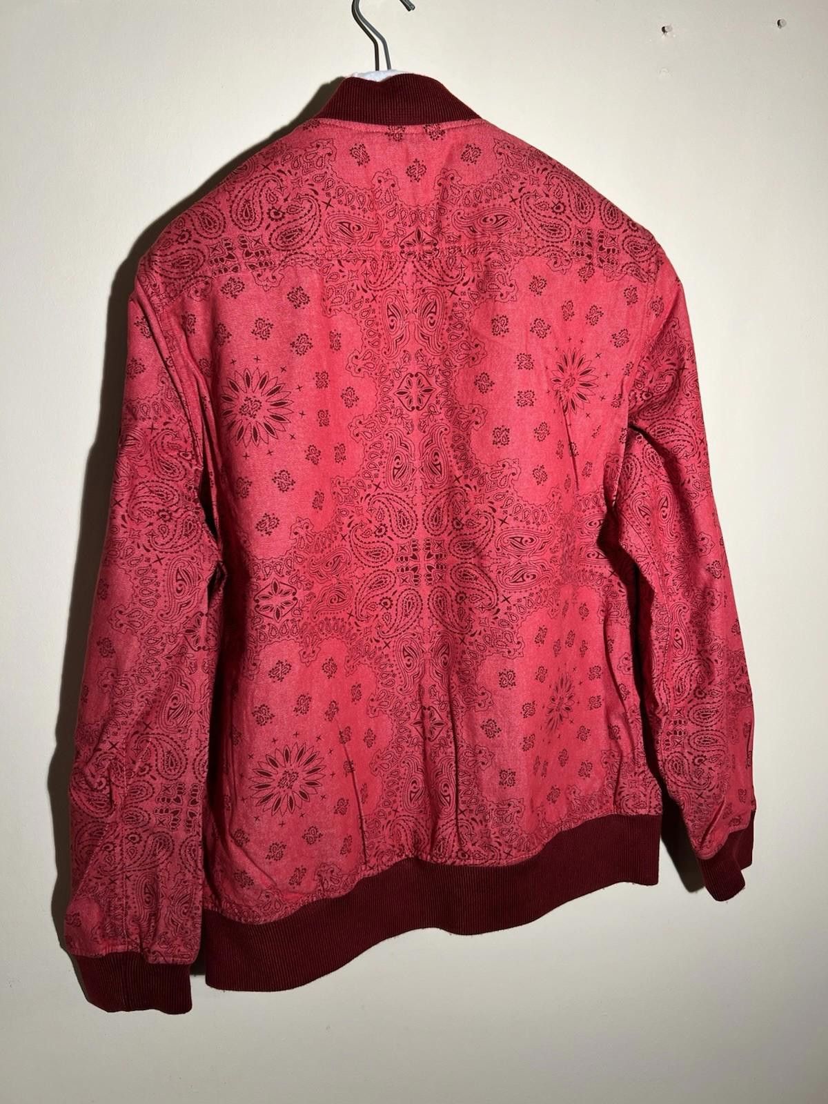Supreme SS13 SUPREME Denim Campus Jacket Bandana Red Size L Size US L / EU 52-54 / 3 - 4 Thumbnail