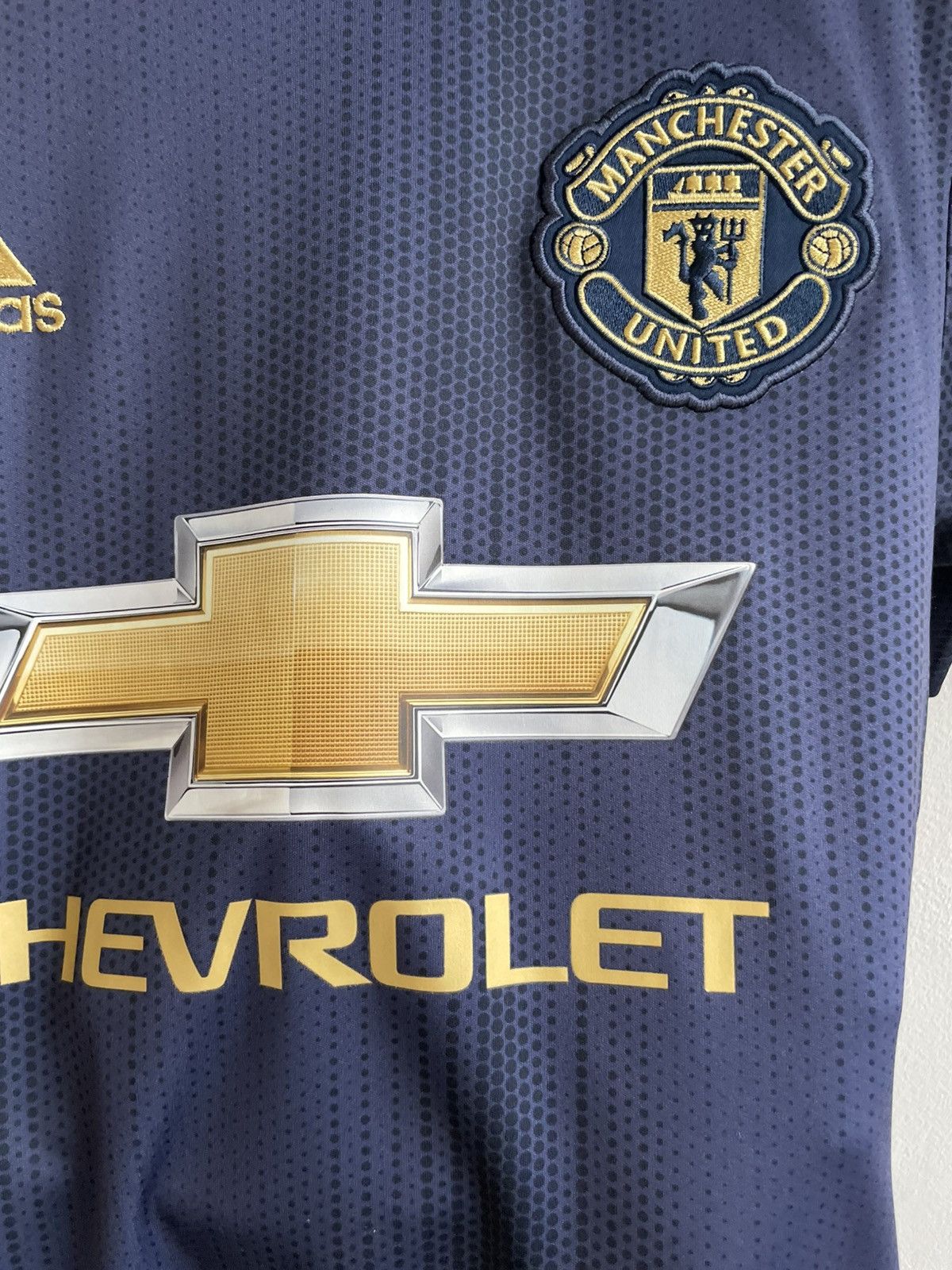 Adidas Manchester United 2018 2019 Football Shirt Soccer Jersey Size US S / EU 44-46 / 1 - 8 Thumbnail