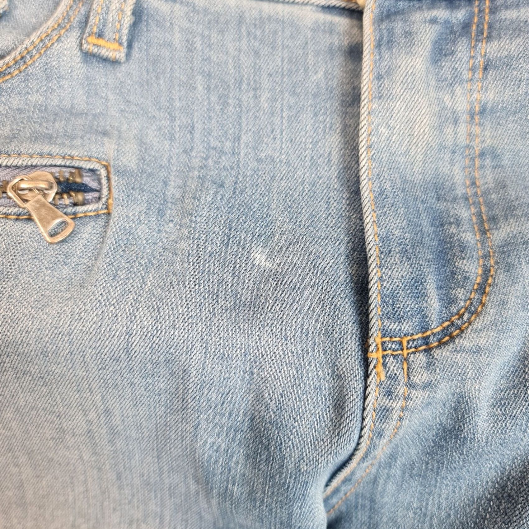 Paige Paige Jeans Women W29 L29 Jane Zip Skinny Stretch Denim Low Rise Blue 5 Pocket Modern City Designer Women's Jeans Size 29" - 5 Thumbnail
