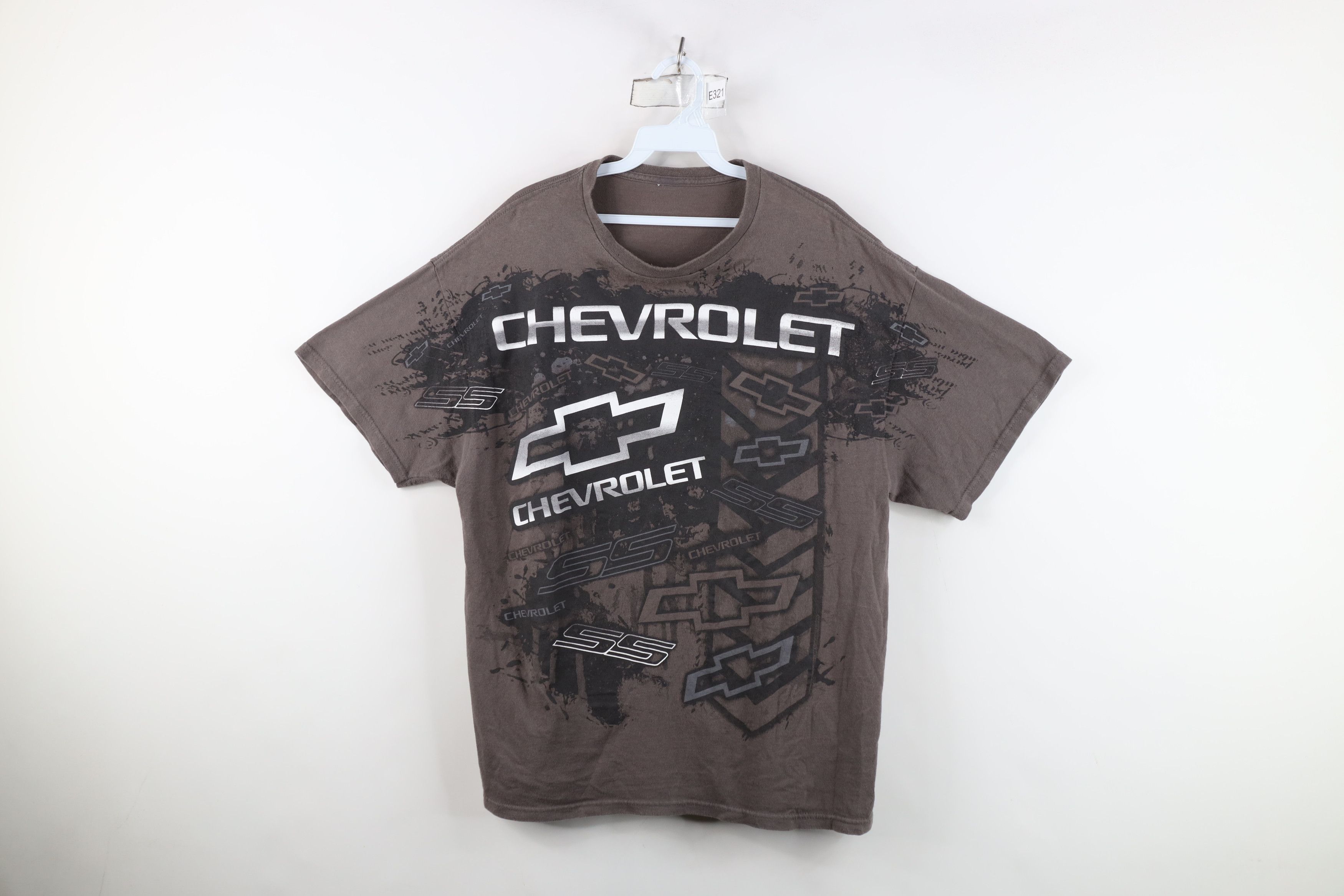 Vintage Vintage SS All Over Print Short Sleeve T-Shirt Gray Size US XL / EU 56 / 4 - 1 Thumbnail
