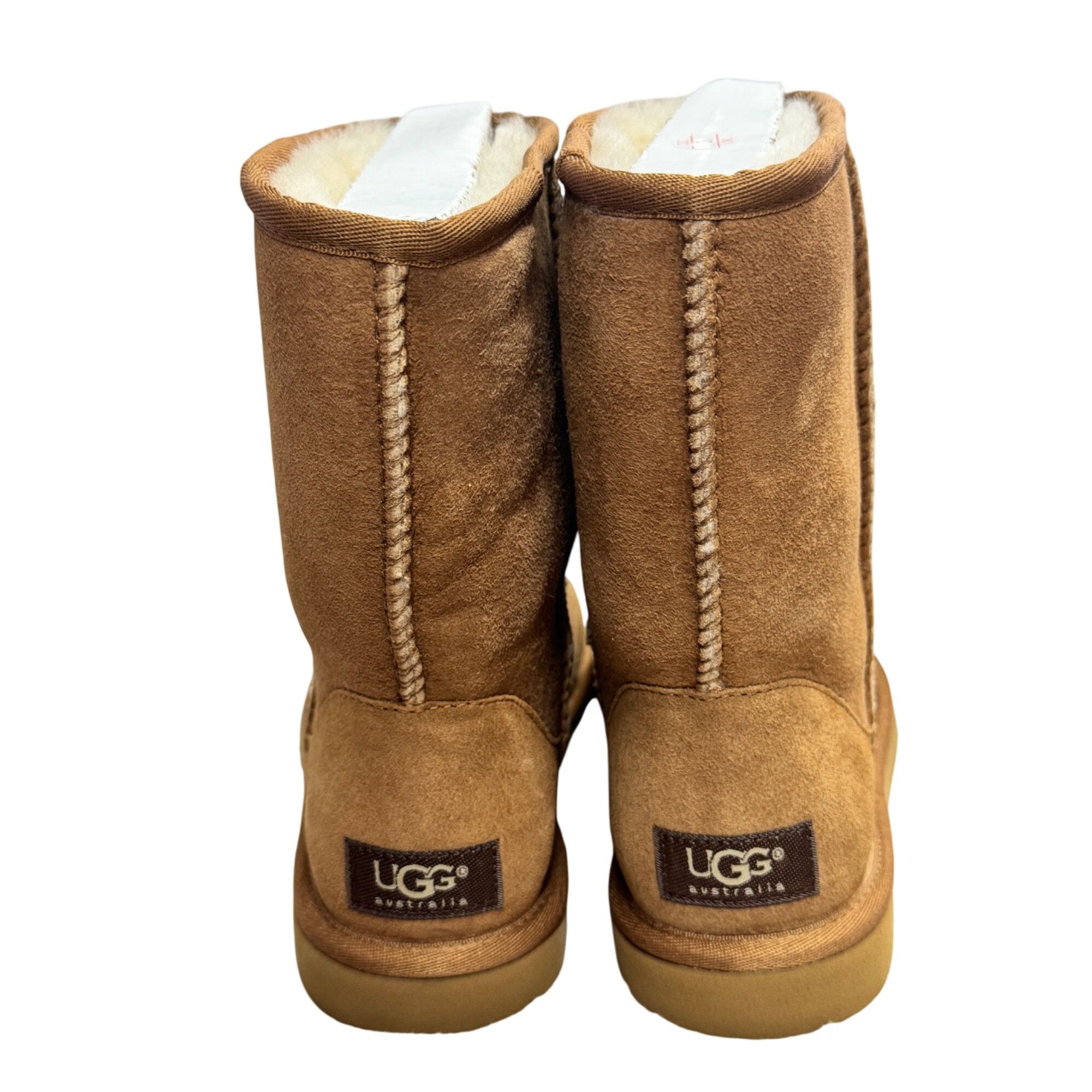 Ugg NEW Ugg Australia Women's Classic Short Boots Chestnut Sheep Size US 6 / IT 36 - 3 Thumbnail
