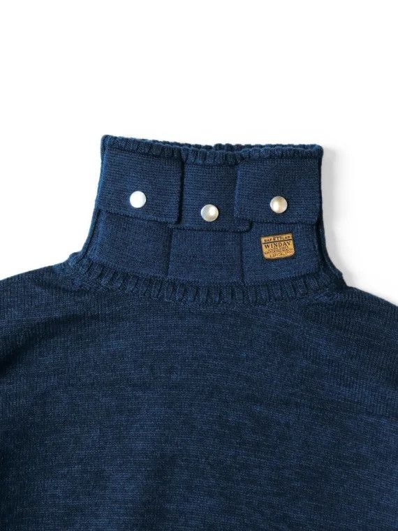 Kapital Kapital 8G Cotton Wool Nickel 3 High-Neck Sweater Size US L / EU 52-54 / 3 - 3 Thumbnail