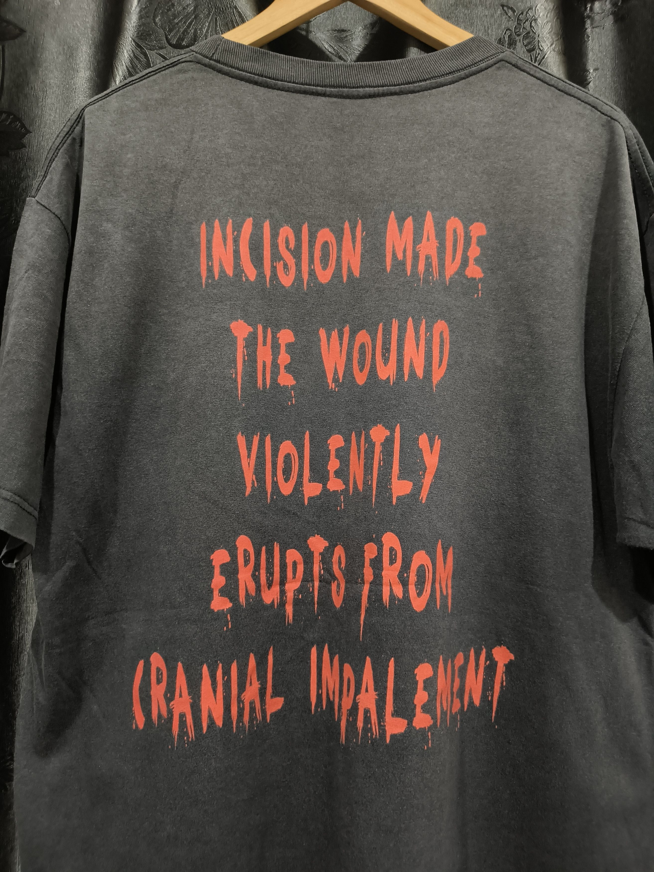 Band Tees Vintage Disgorge (Cranial impalement) shirt Size US L / EU 52-54 / 3 - 5 Thumbnail
