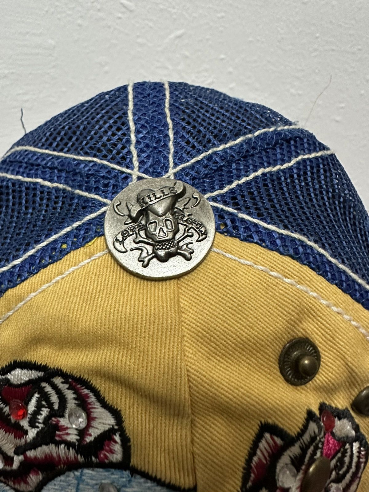 Ed Hardy Ed Hardy Cap by Christian Audigier Skull Eagle Snake Tattoo Size ONE SIZE - 8 Thumbnail