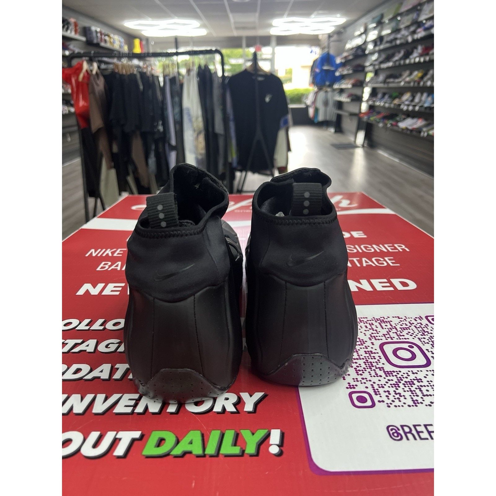 Nike Nike Air Flightposite Black (2025) Size 12 (FV5582-001) Size US 12 / EU 45 - 5 Thumbnail