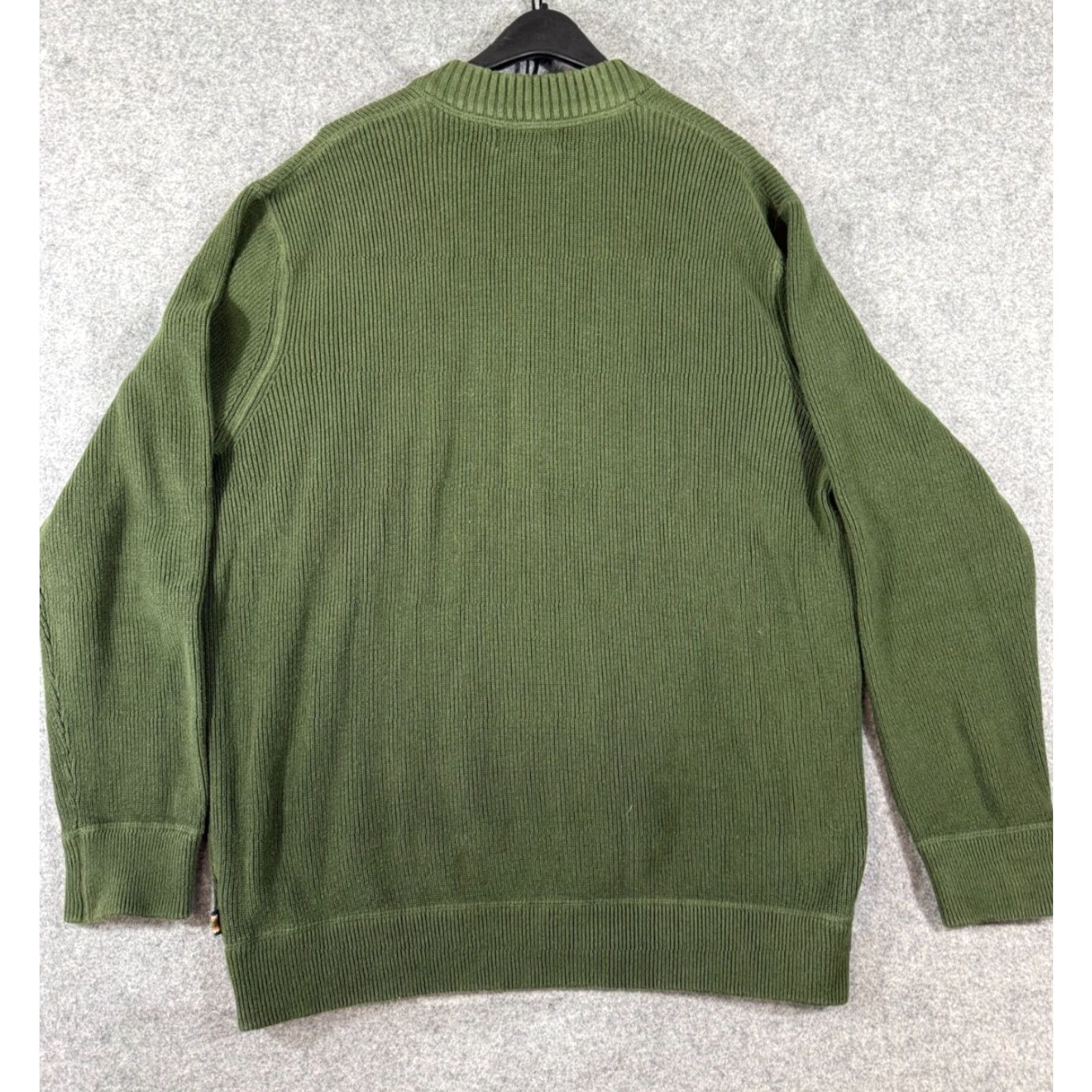Eddie Bauer Eddie Bauer Sweater Mens XL Tall Green Henley Thermal Ribbed Knit Pullover Outdoor Winter Fall Spring Casual Size US XL / EU 56 / 4 - 6 Thumbnail