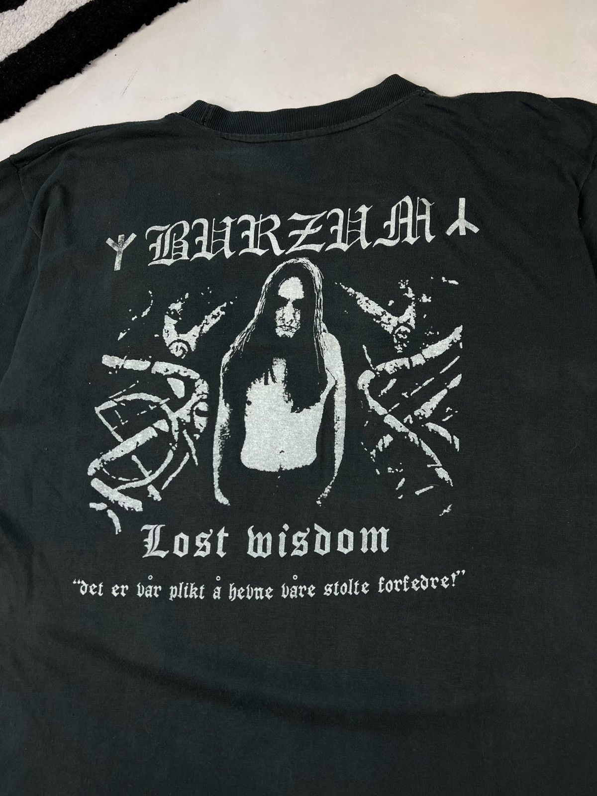 Band Tees Vintage Burzum Metal Band tee Size US M / EU 48-50 / 2 - 5 Thumbnail