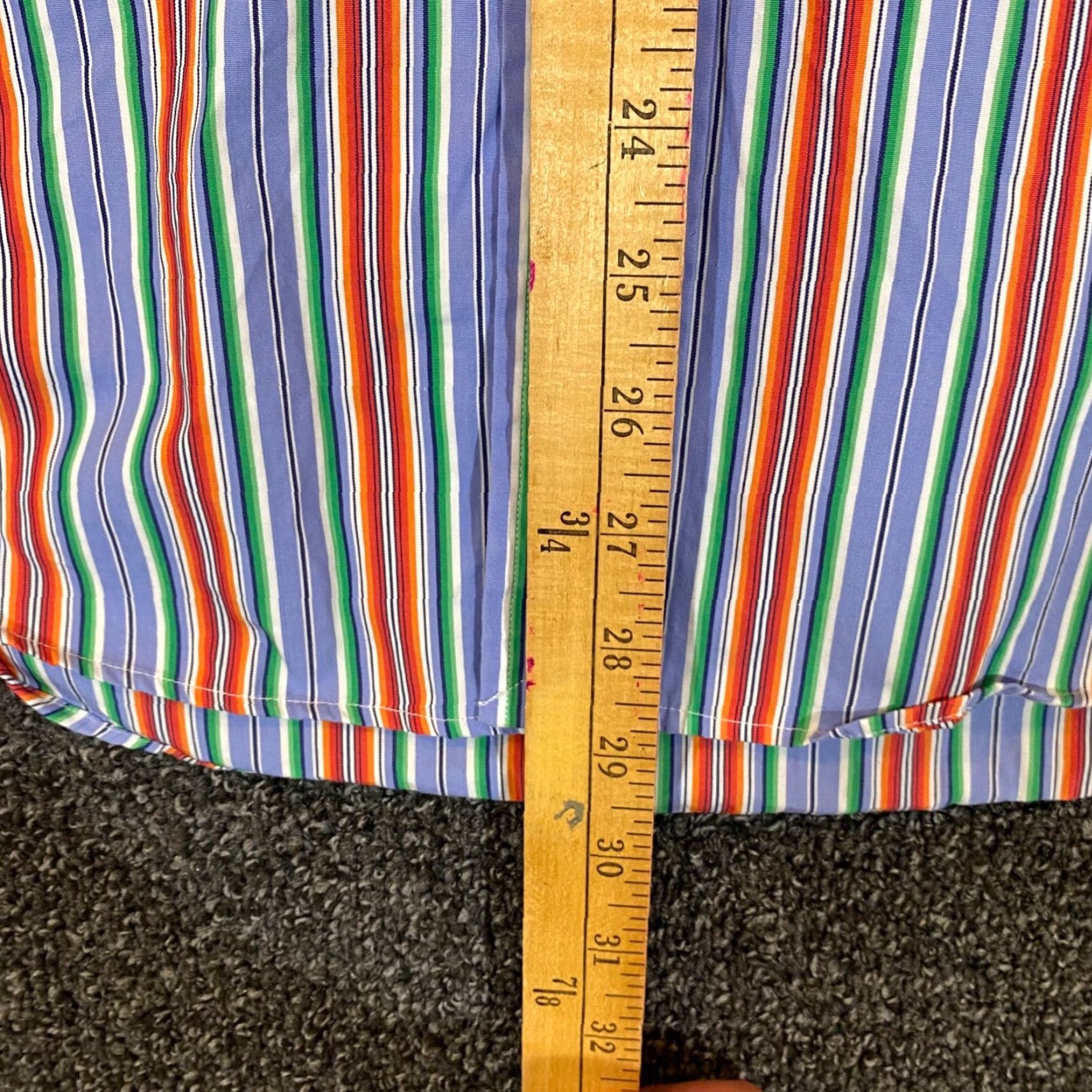 Ralph Lauren Ralph Lauren Shirt Mens Large Multicolor Striped Button Down Dress Top L/S Size US L / EU 52-54 / 3 - 5 Thumbnail