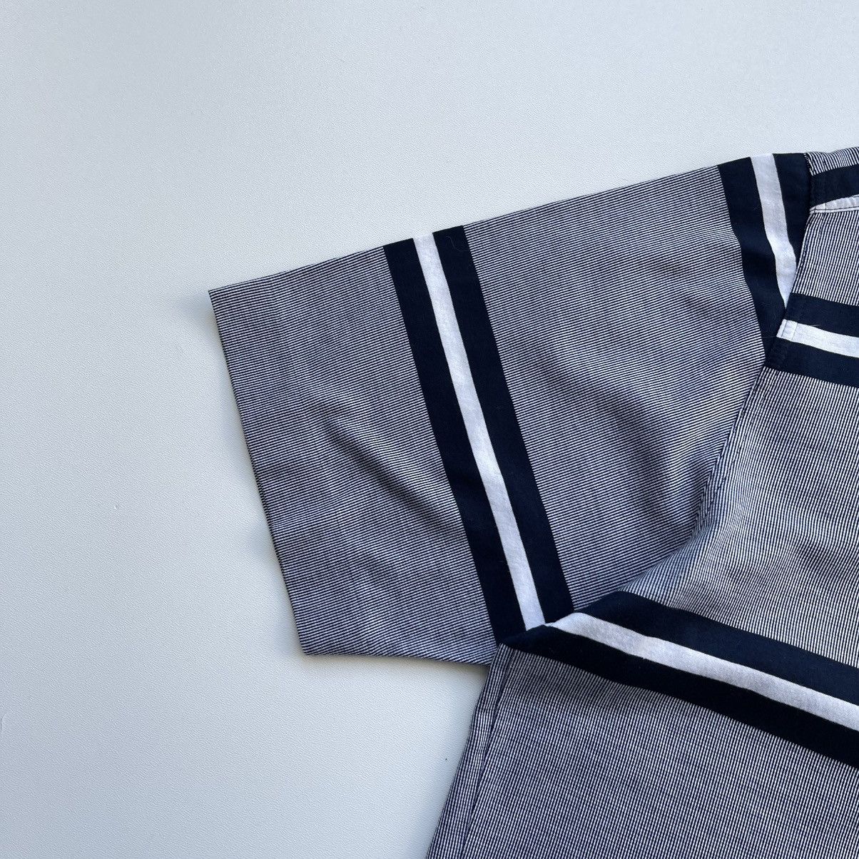 Paul & Shark × Vintage Paul & Shark Yachting Vintage Stripe Pure Cotton Polo Shirt Size US M / EU 48-50 / 2 - 4 Thumbnail