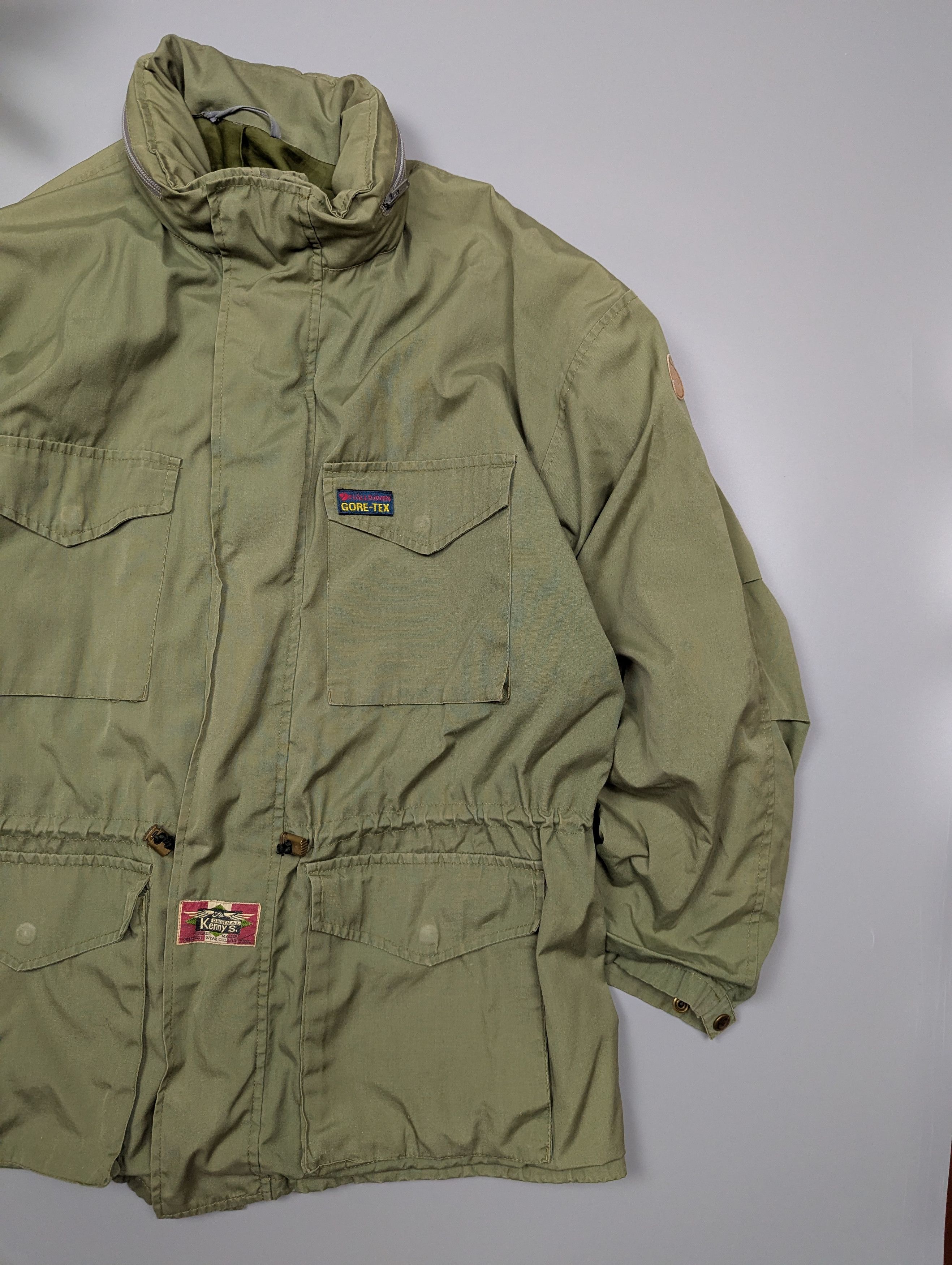 Fjallraven Fjällräven Gore-Tex Jacket Mens L/XL Green 90s Size US XL / EU 56 / 4 - 4 Thumbnail