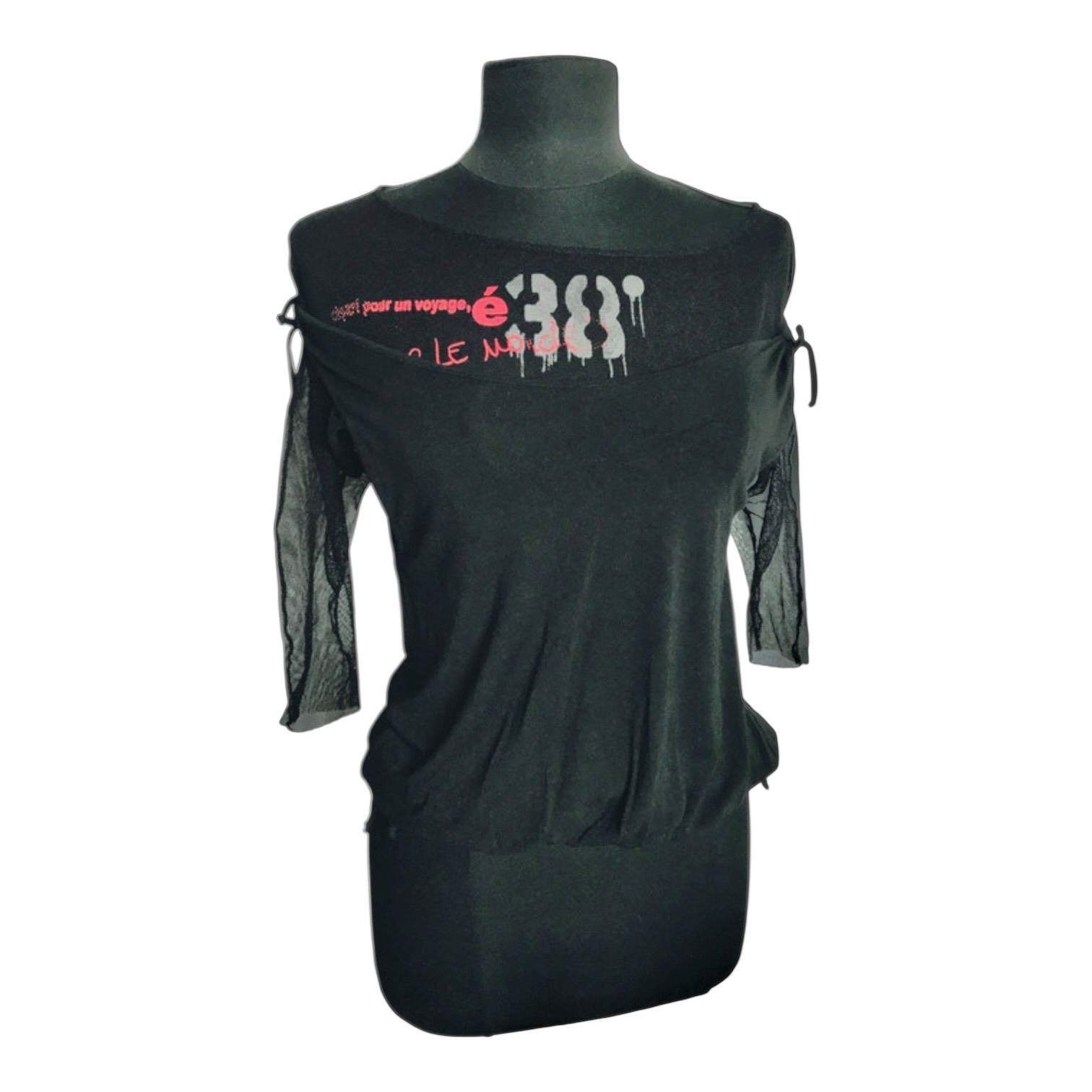 Cop Copine The Cop Copine Off Shoulder Multi Layered Double Tops Size ONE SIZE - 1 Thumbnail