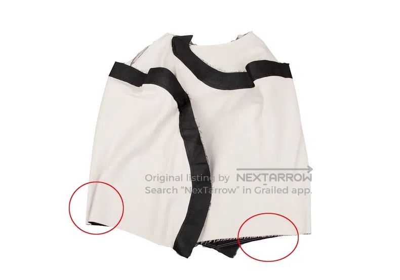 Comme des Garcons Comme Des Garcons size M Beige retro deformation overskirt Size 22" - 4 Thumbnail
