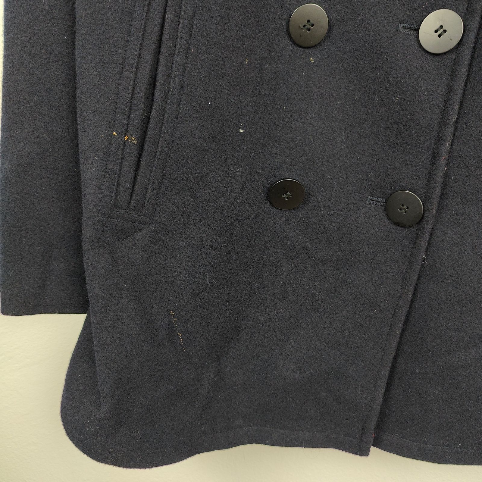 Uniqlo Uniqlo Ines De La Fressange Pea Coat Mens Medium Black Size M / US 6-8 / IT 42-44 - 3 Thumbnail