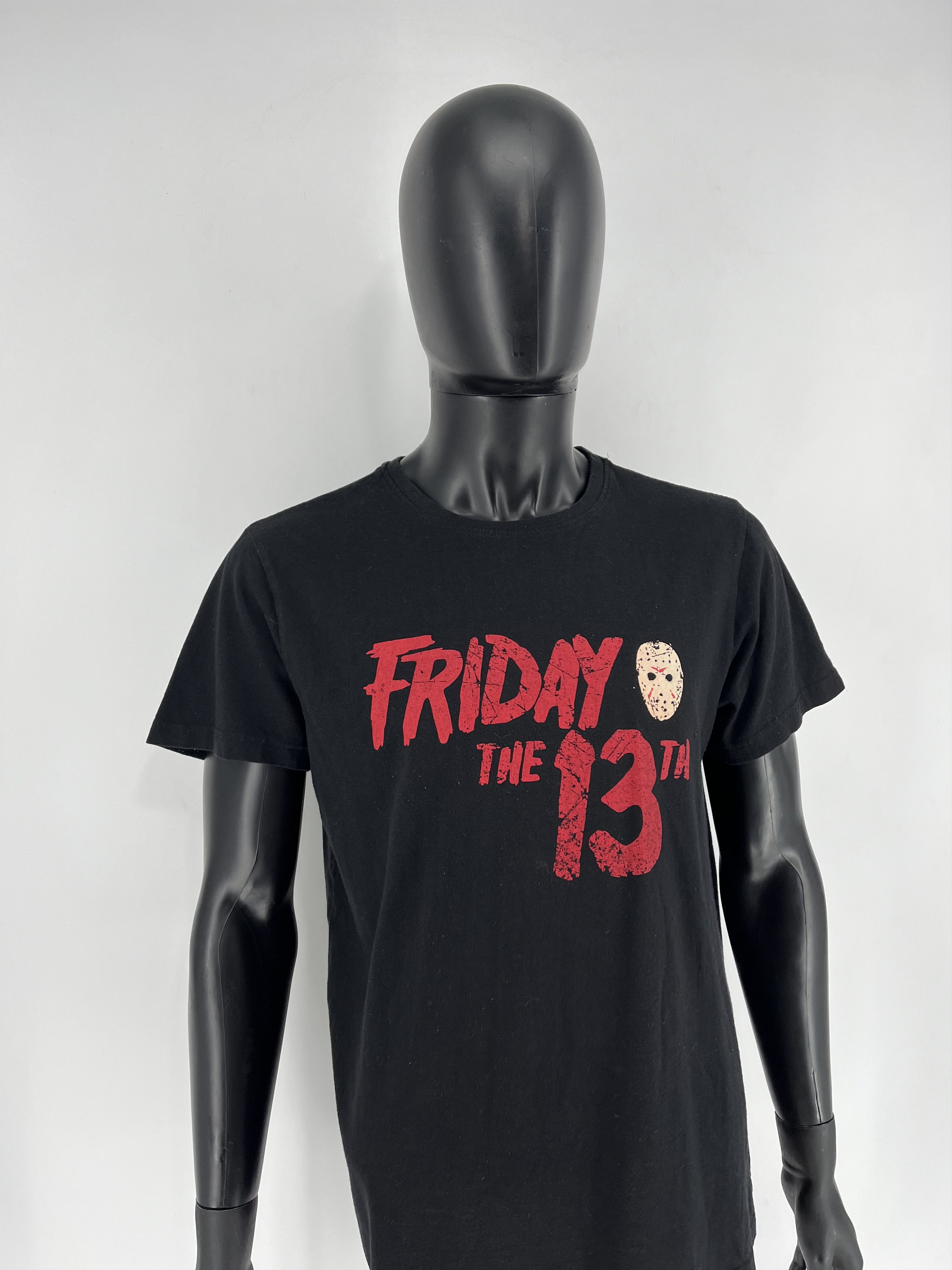 Vintage Friday The 13th Jason Voorhees I Love Friday HorrorMovie Tee Size US XL / EU 56 / 4 - 4 Thumbnail