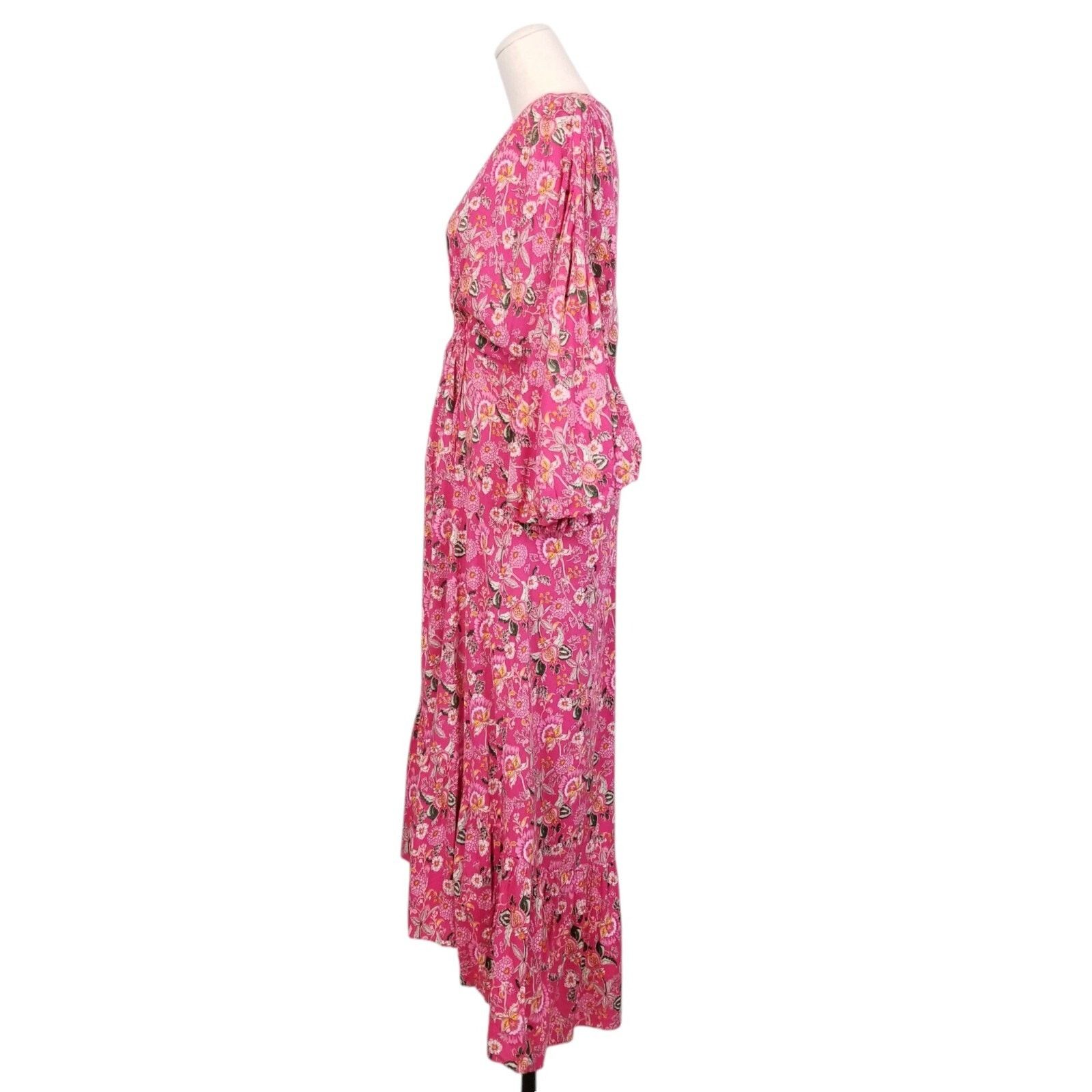 MISA Los Angeles MISA Los Angeles Pink Johanna Dress Sz Large Size L / US 10 / IT 46 - 3 Thumbnail