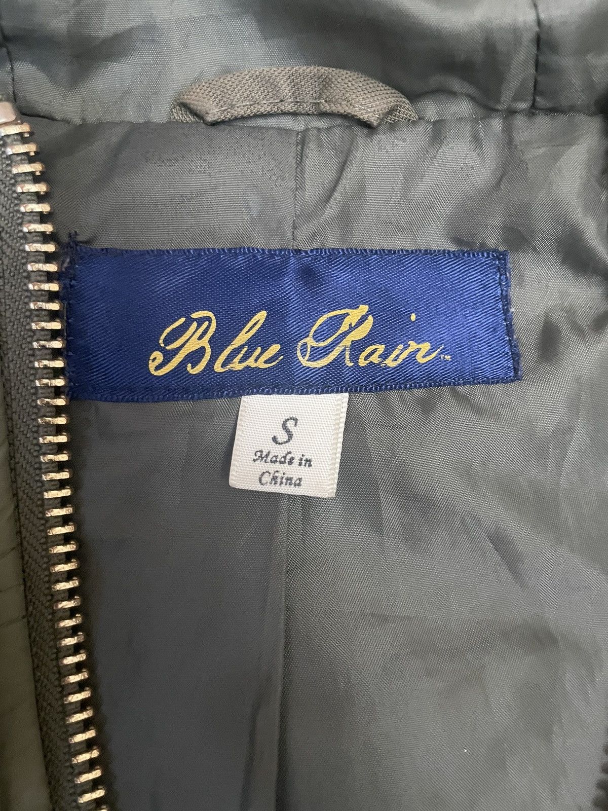 Japanese Brand Blue rain double zipper jacket Size US S / EU 44-46 / 1 - 5 Thumbnail