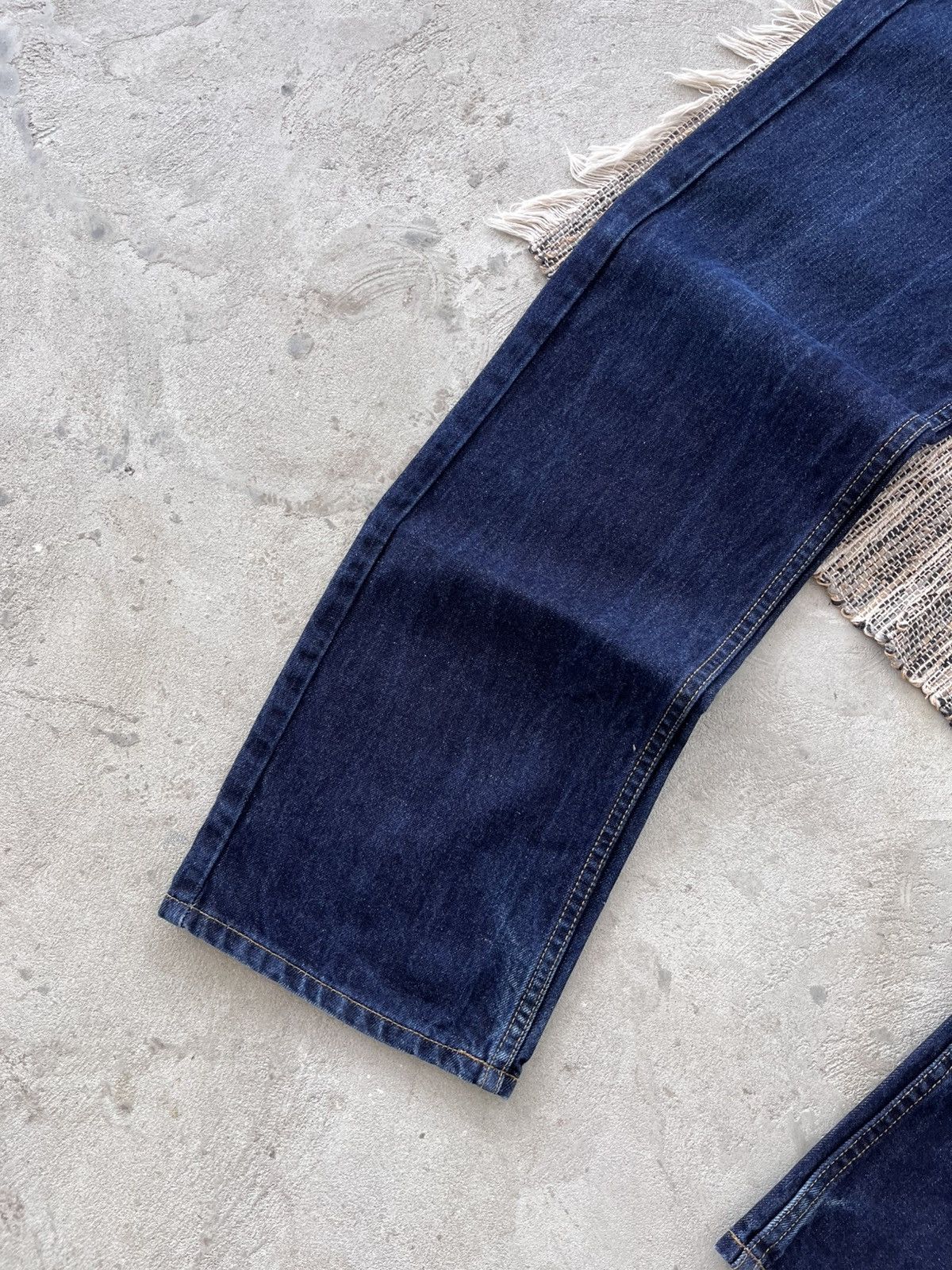 Tommy Hilfiger 00s Vintage Tommy Hilfiger Denim Jeans Navy Pants straigh Size US 34 / EU 50 - 3 Thumbnail