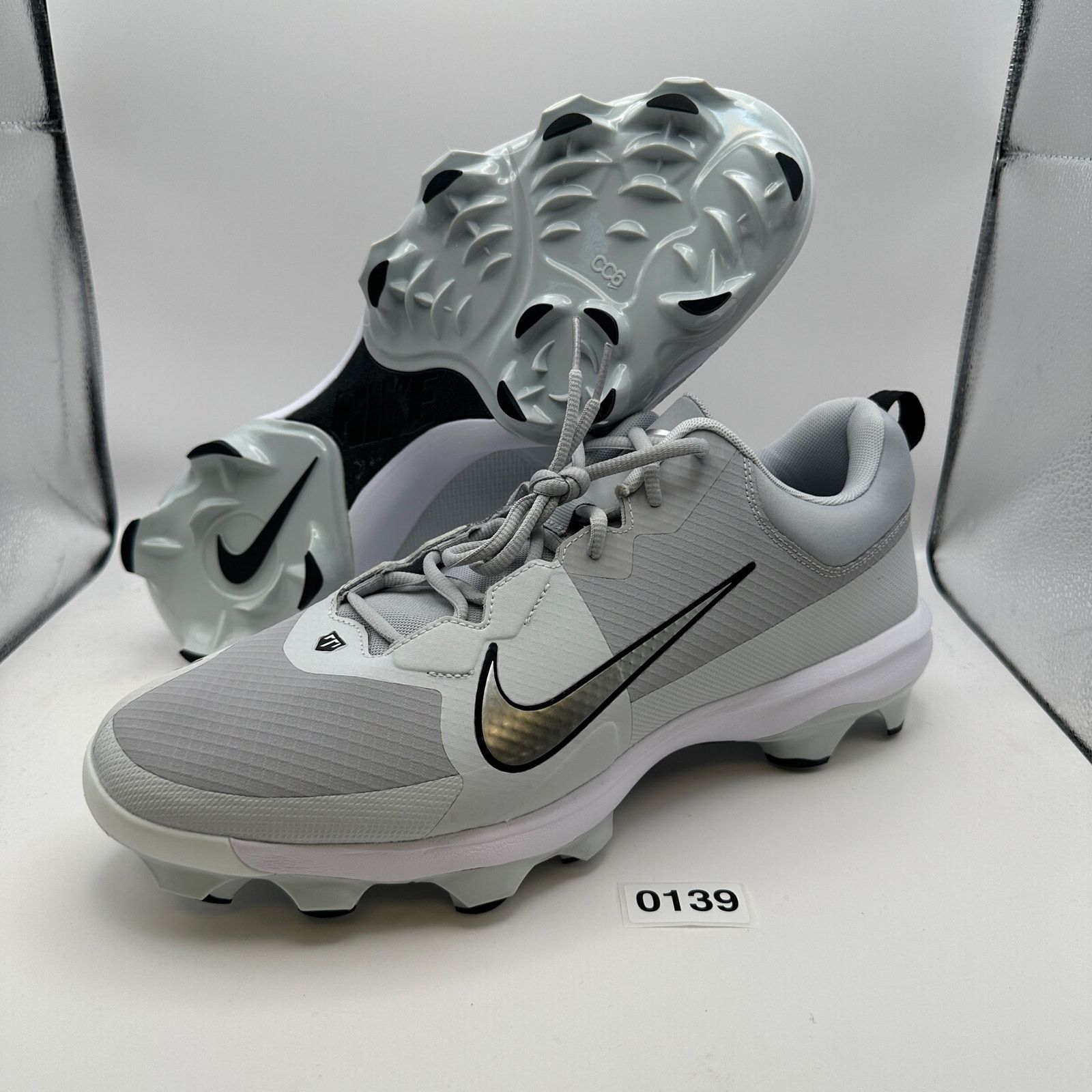 Nike NIKE Baseball Cleats Men's 15 Force Trout 9 Pro MCS Gray Size US 15 / EU 48 - 1 Thumbnail