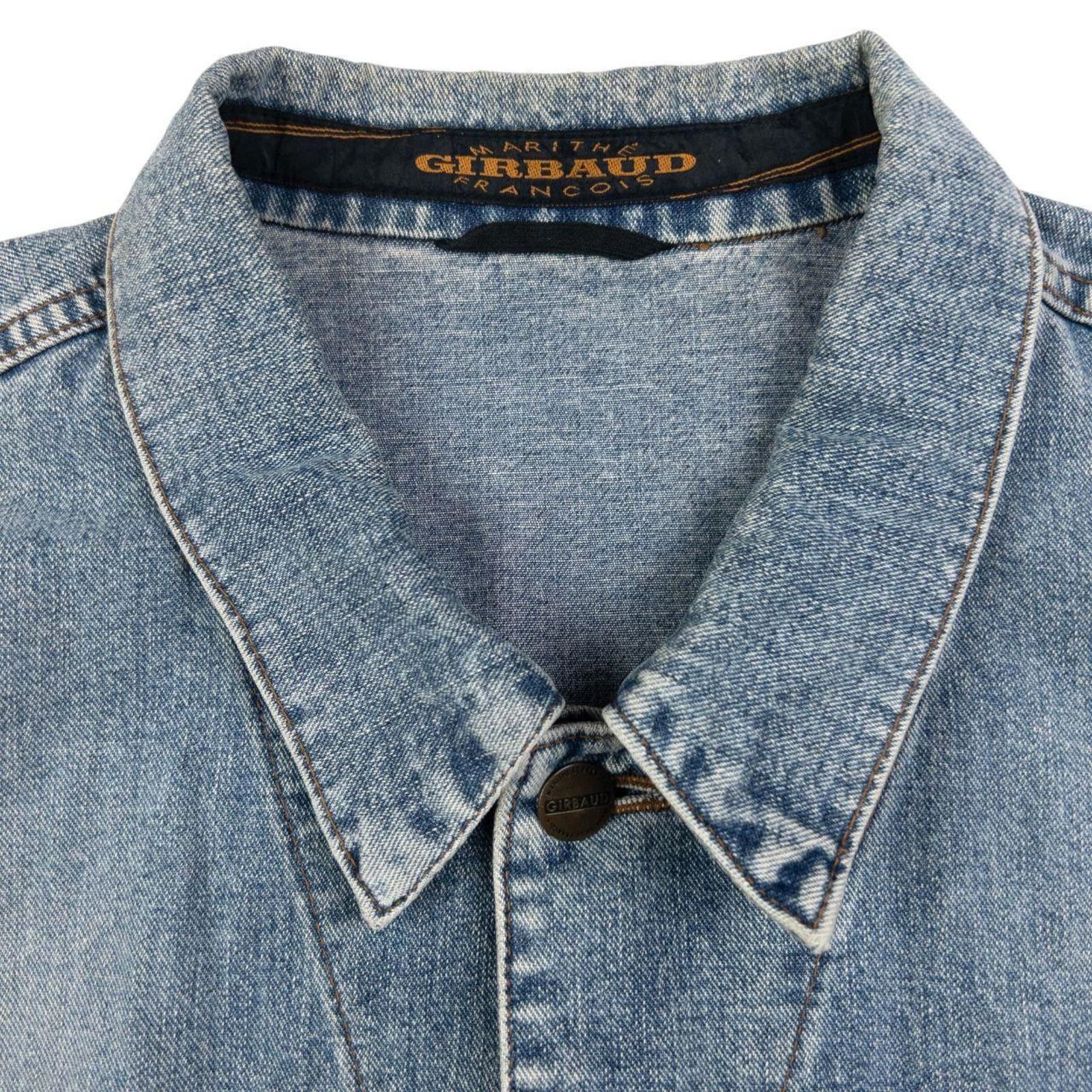 Marithe + Francois Girbaud Vintage Marithe + Francois Girbaud Cropped Denim Jacket S Size US S / EU 44-46 / 1 - 3 Thumbnail