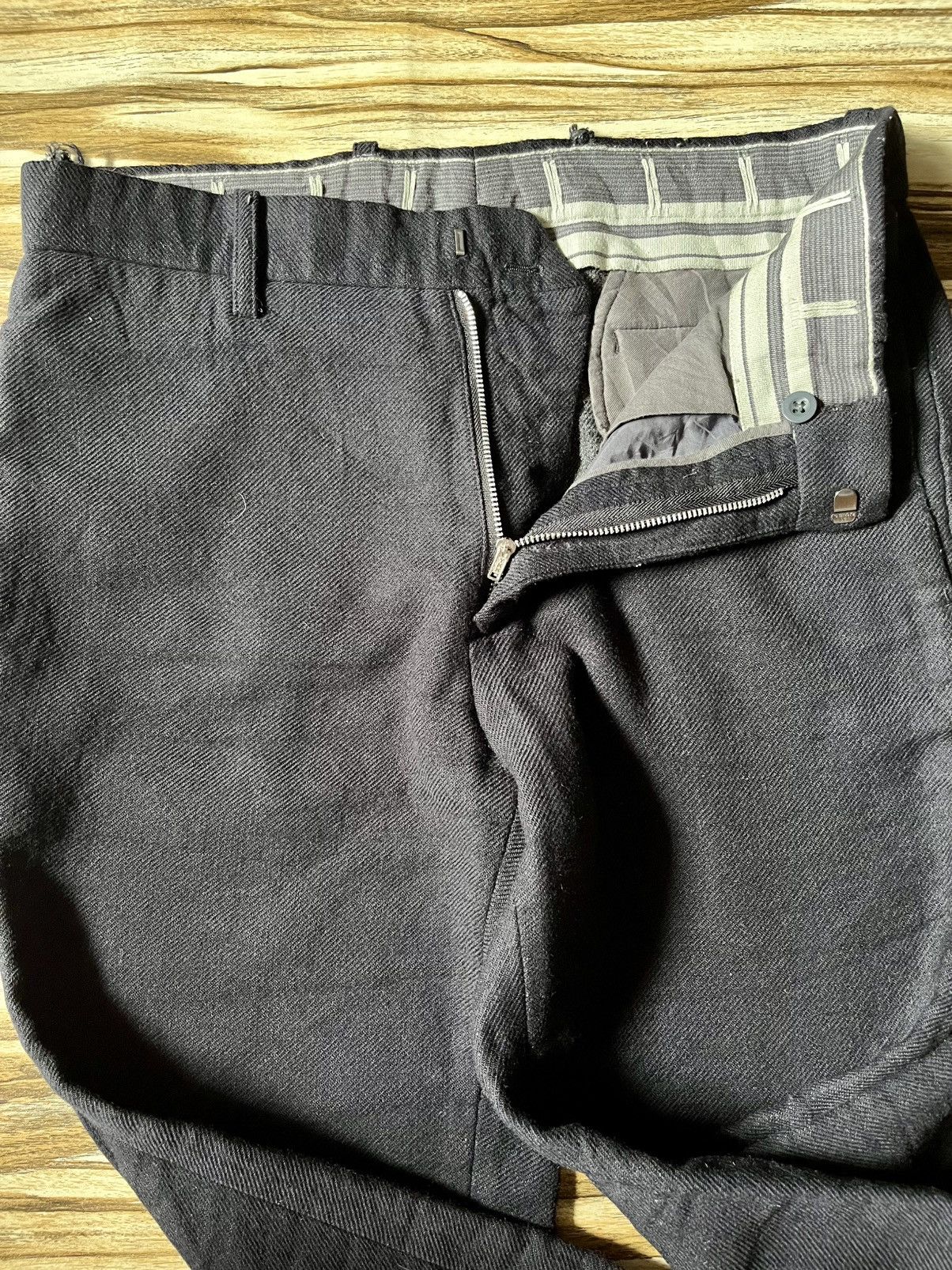 Japanese Brand Masterpiece Wool Gabardine Pant Size US 30 / EU 46 - 8 Thumbnail