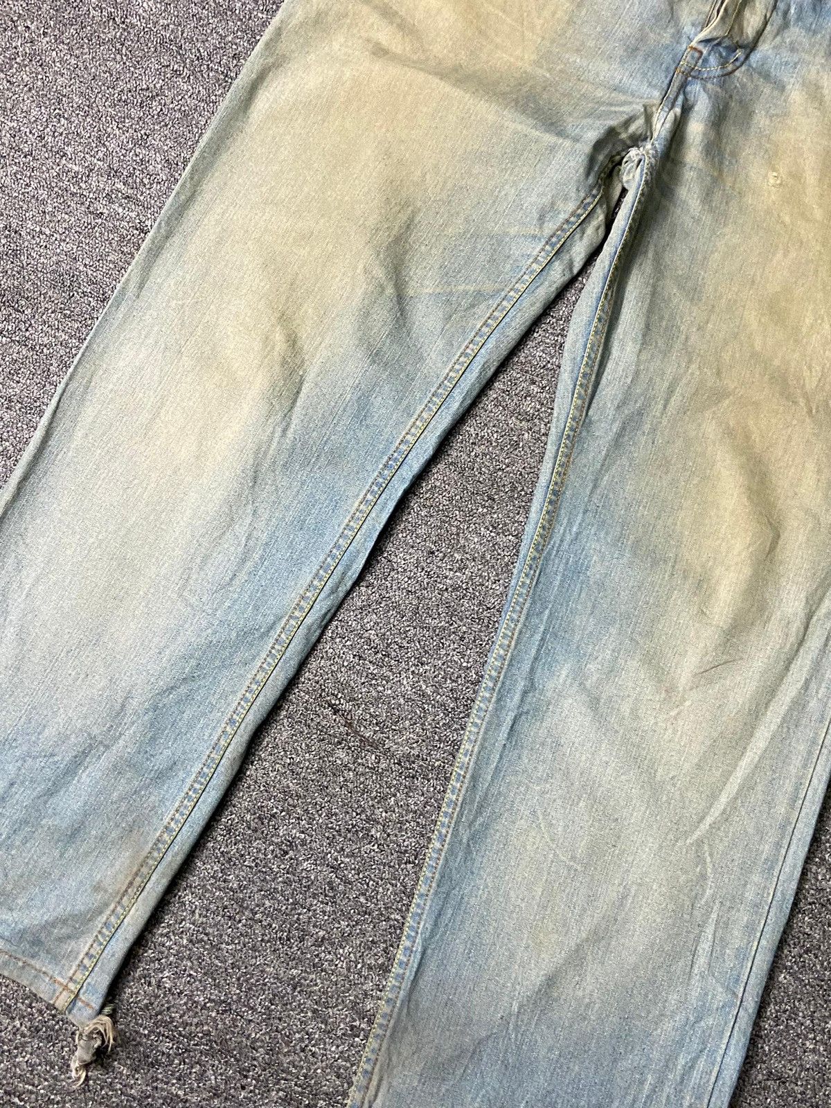 55DSL × Japanese Brand × Vintage Vintage 55DSL Relaxed Fit Cut Denim Jeans (131) Size US 34 / EU 50 - 11 Thumbnail